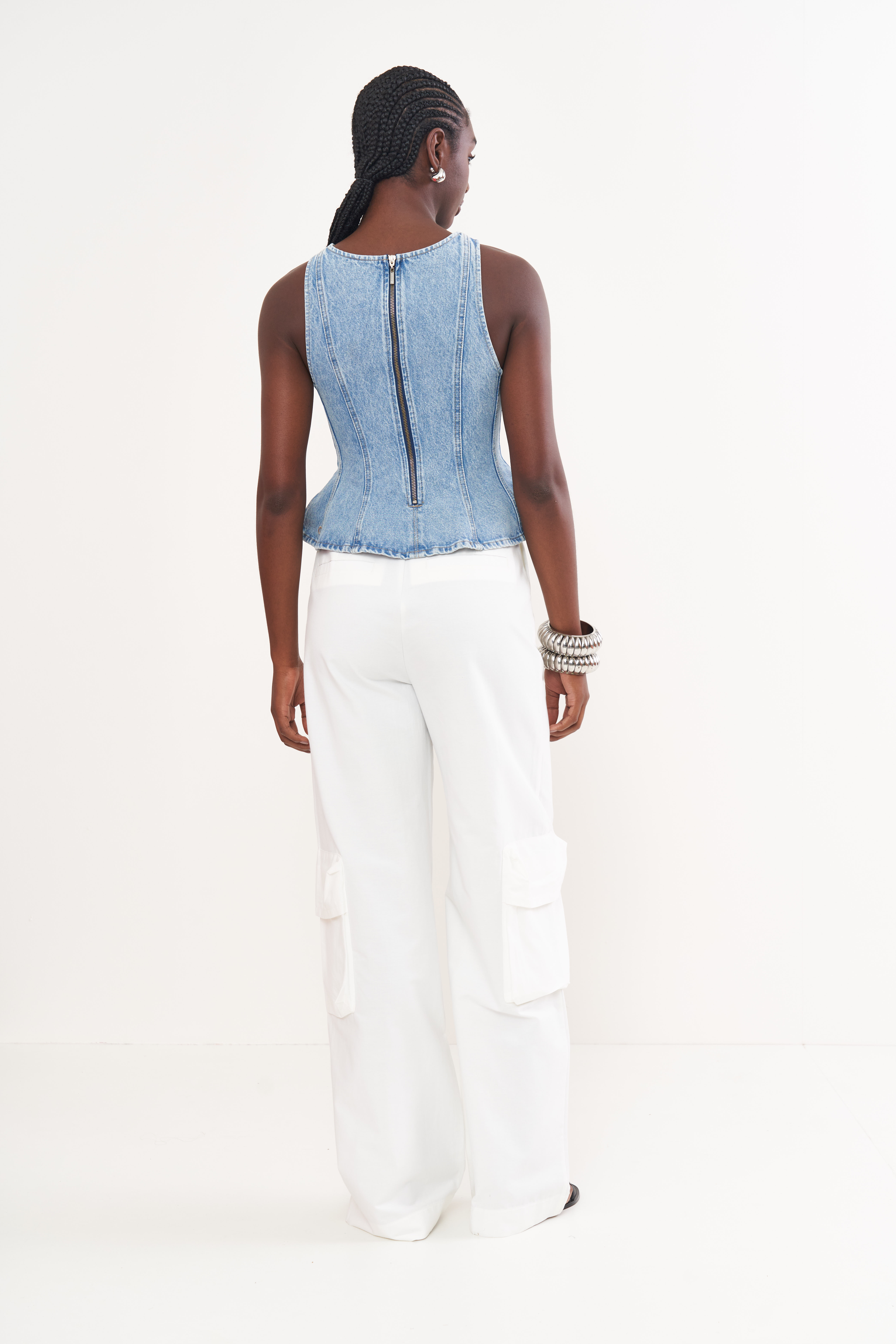BLUSA JEANS PP INDIGO