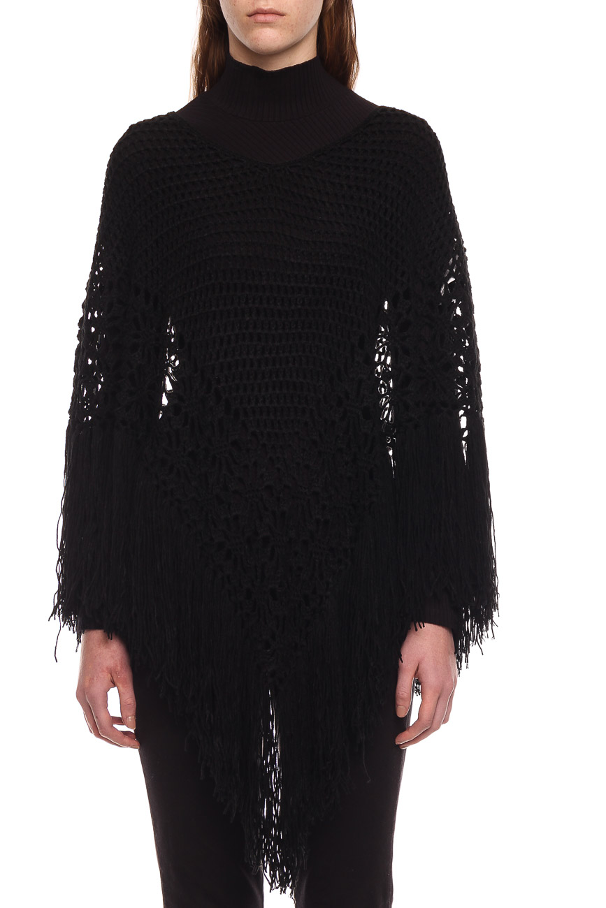 PONCHO TRICO M PRETO