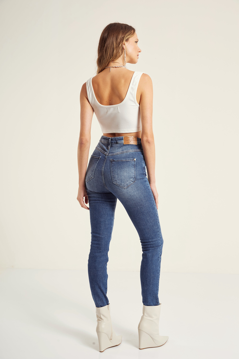 CALÇA JEANS GISELE 38 INDIGO