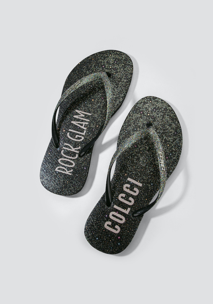 SANDALIA FEMININA COLCCI GLITTER 35-36 OURO