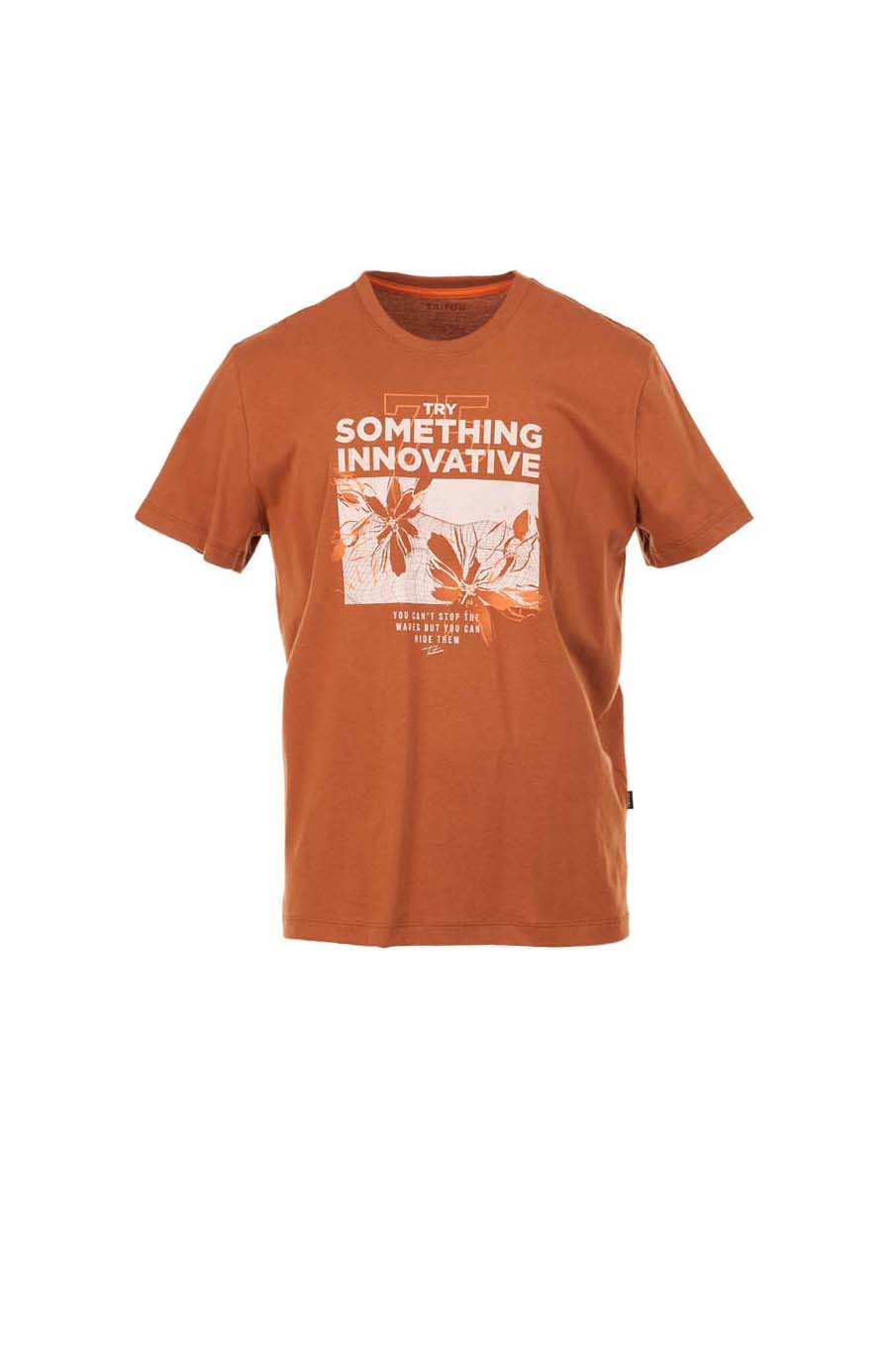 CAMISETA ESTAMPADA M MARROM VILLA SA