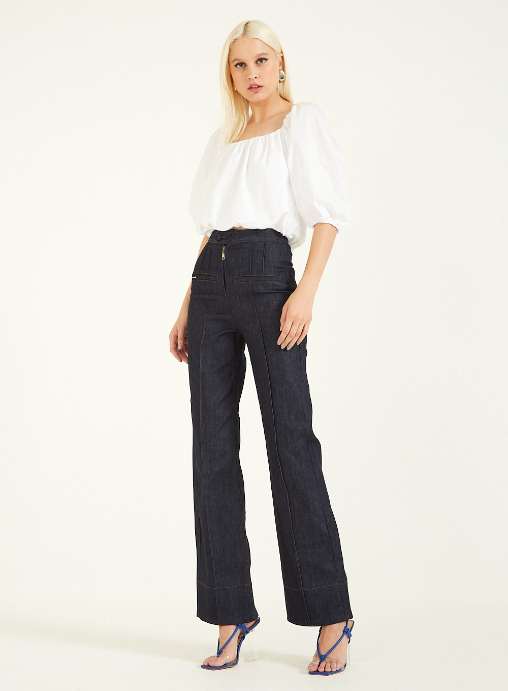 CALÇA JEANS BELLA 44 INDIGO
