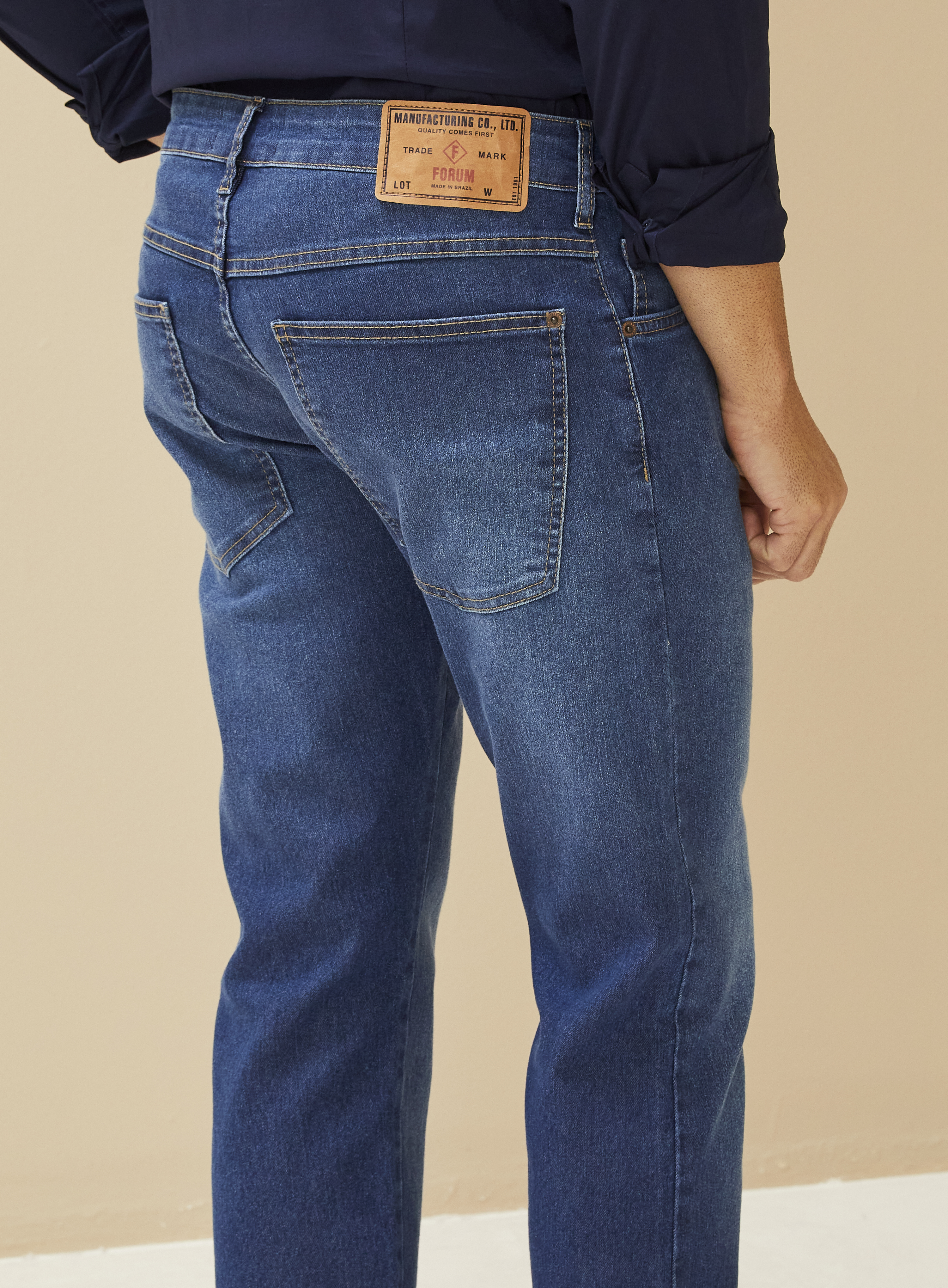 CALÇA JEANS IGOR SKINNY 42 INDIGO