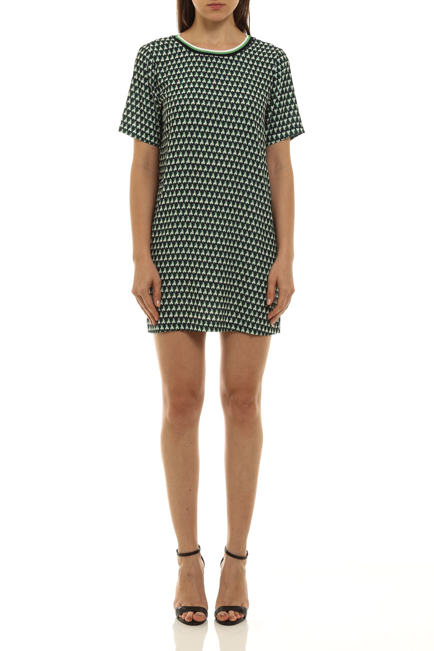 VESTIDO CURTO ESTAMPADO G DIANA