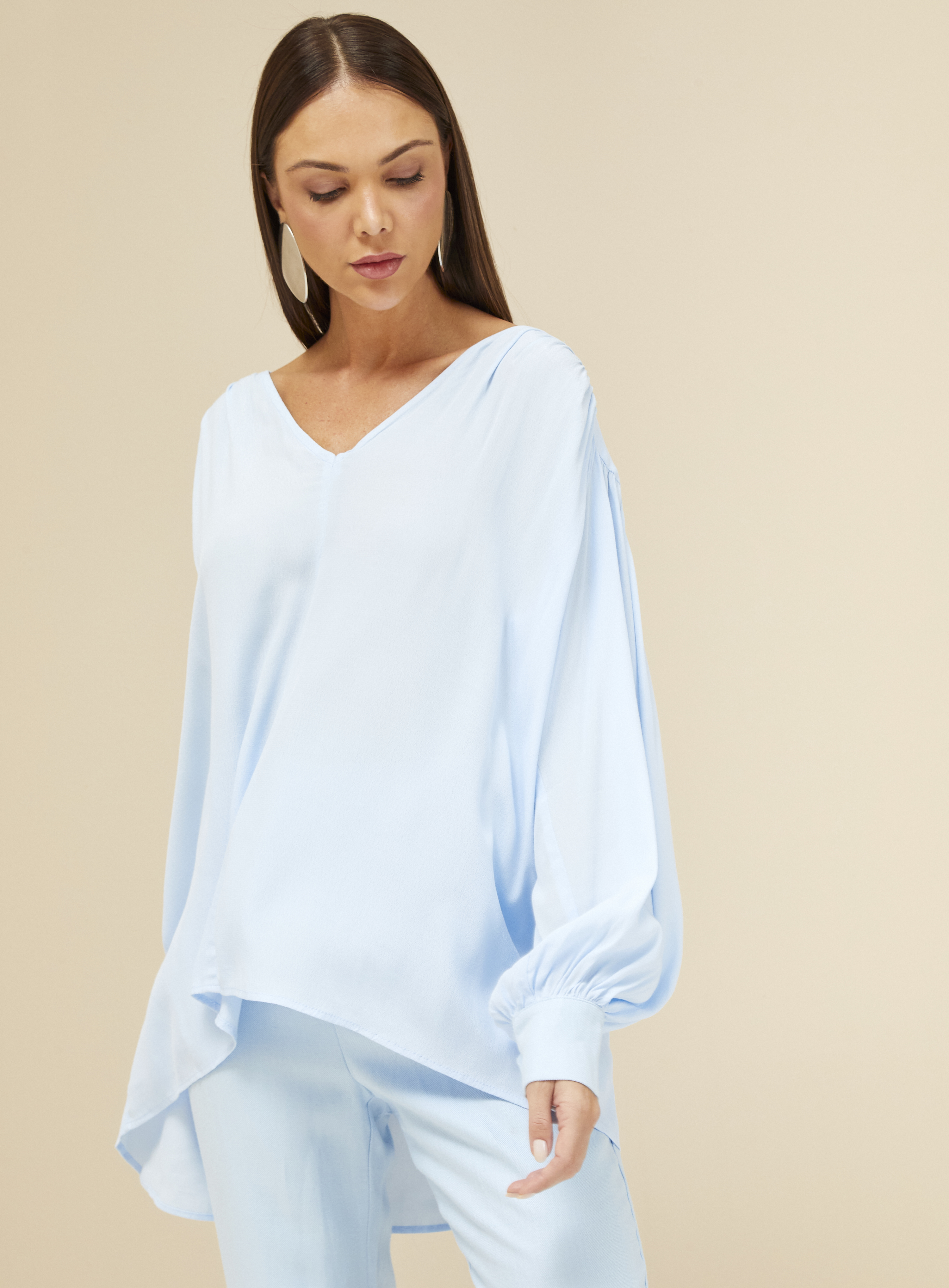 BLUSA FORUM M AZUL SKEY