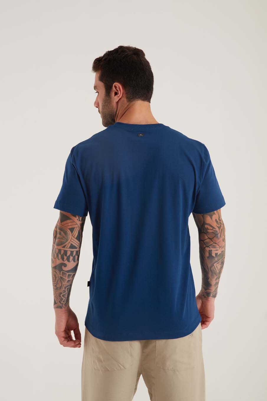 CAMISETA ESTAMPADA M AZUL MOONDUST