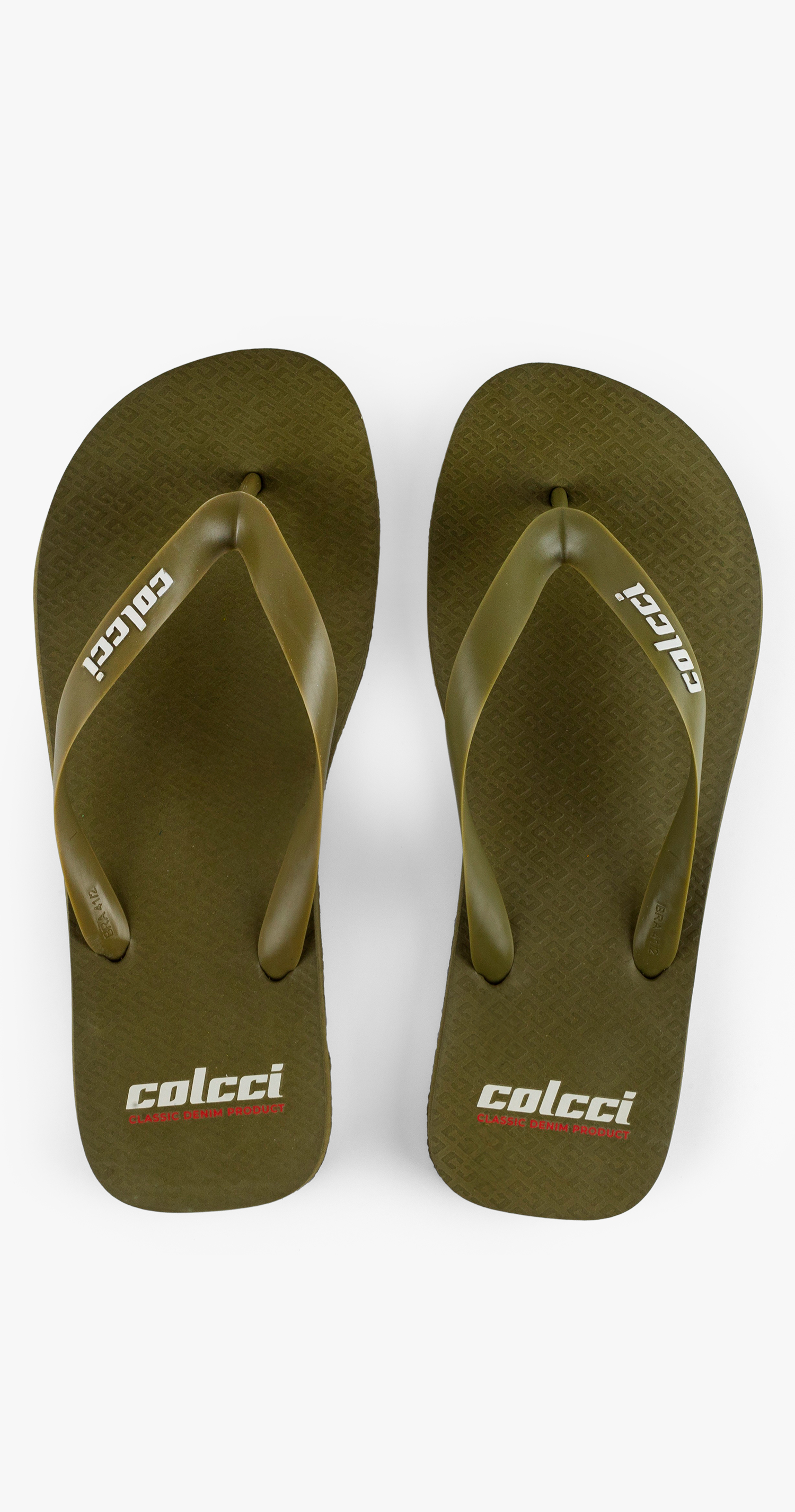 CHINELO MASC COLCCI CLASSIC DENIM 41-42 AMARELO SW