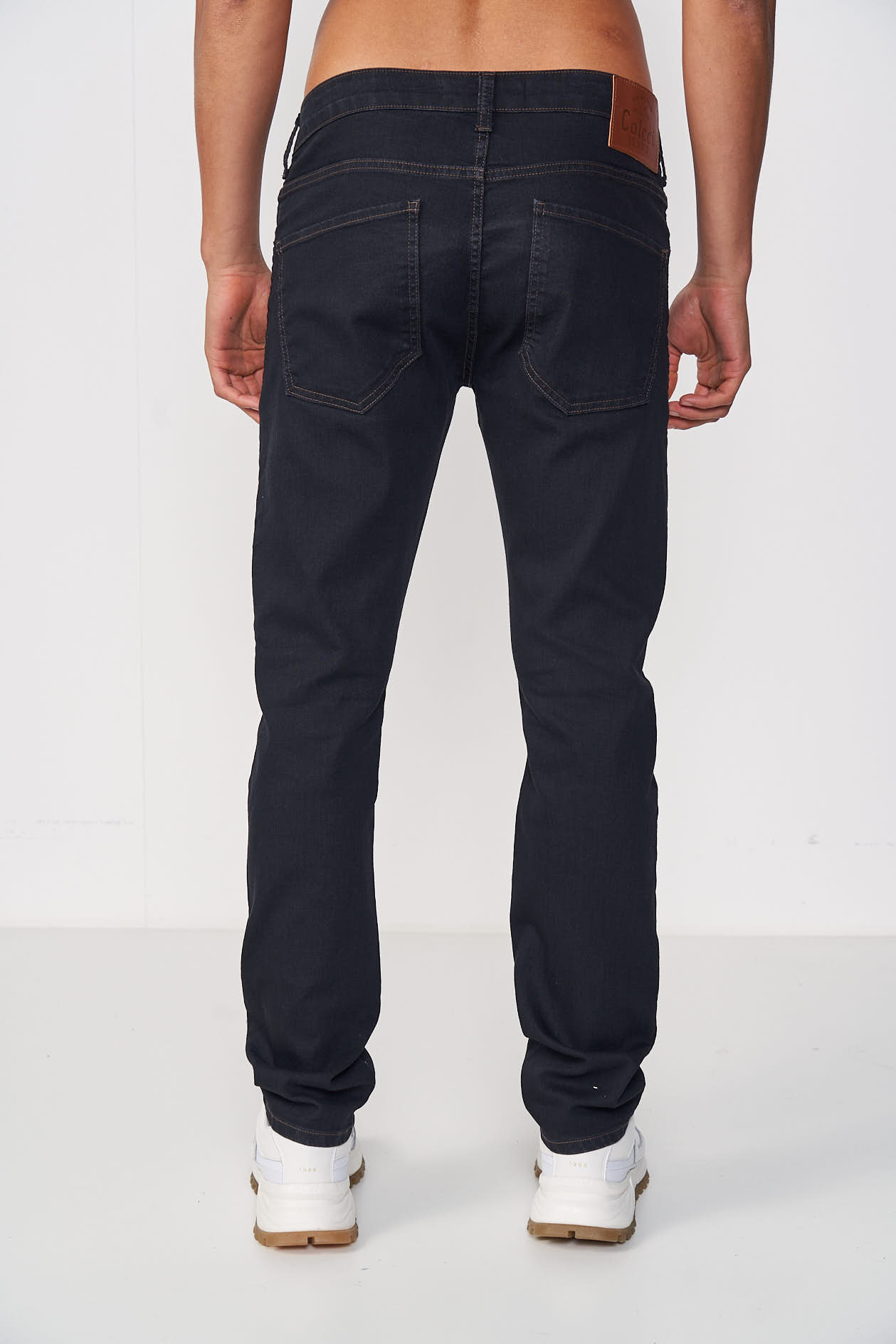 CALÇA JEANS AMSTERDAM 38 IND.PRETO