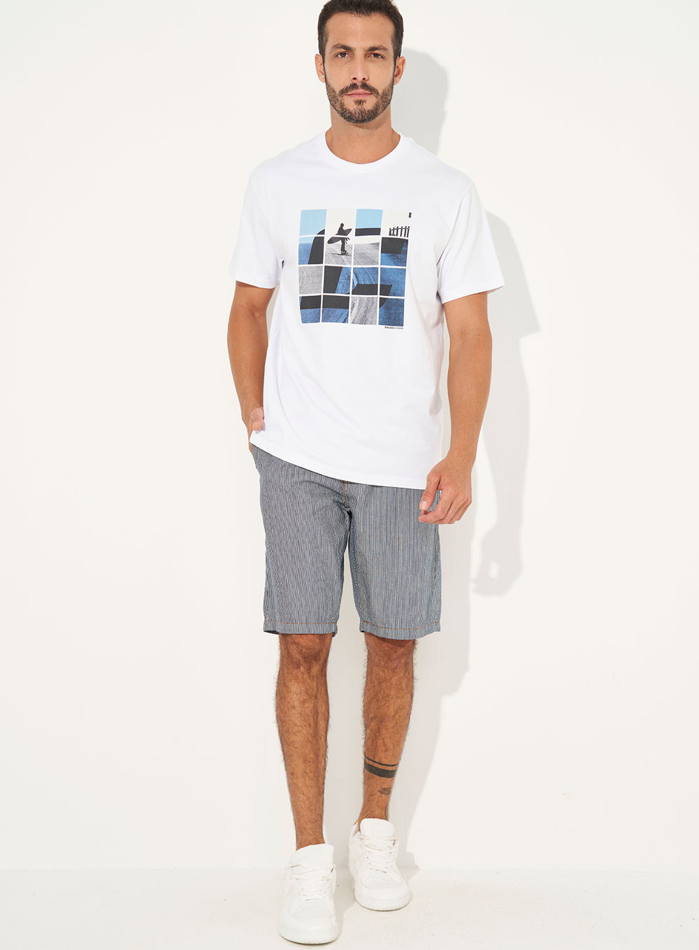 CAMISETA ESTAMPADA G BRANCO