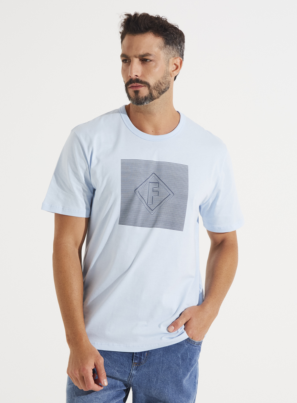 CAMISETA FORUM M AZUL SKEY
