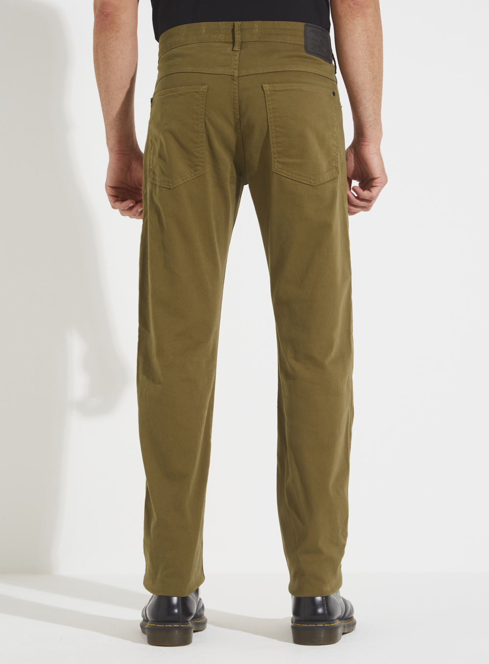CALÇA SARJA PAUL SLIM 38 BEGE SOYBEAN