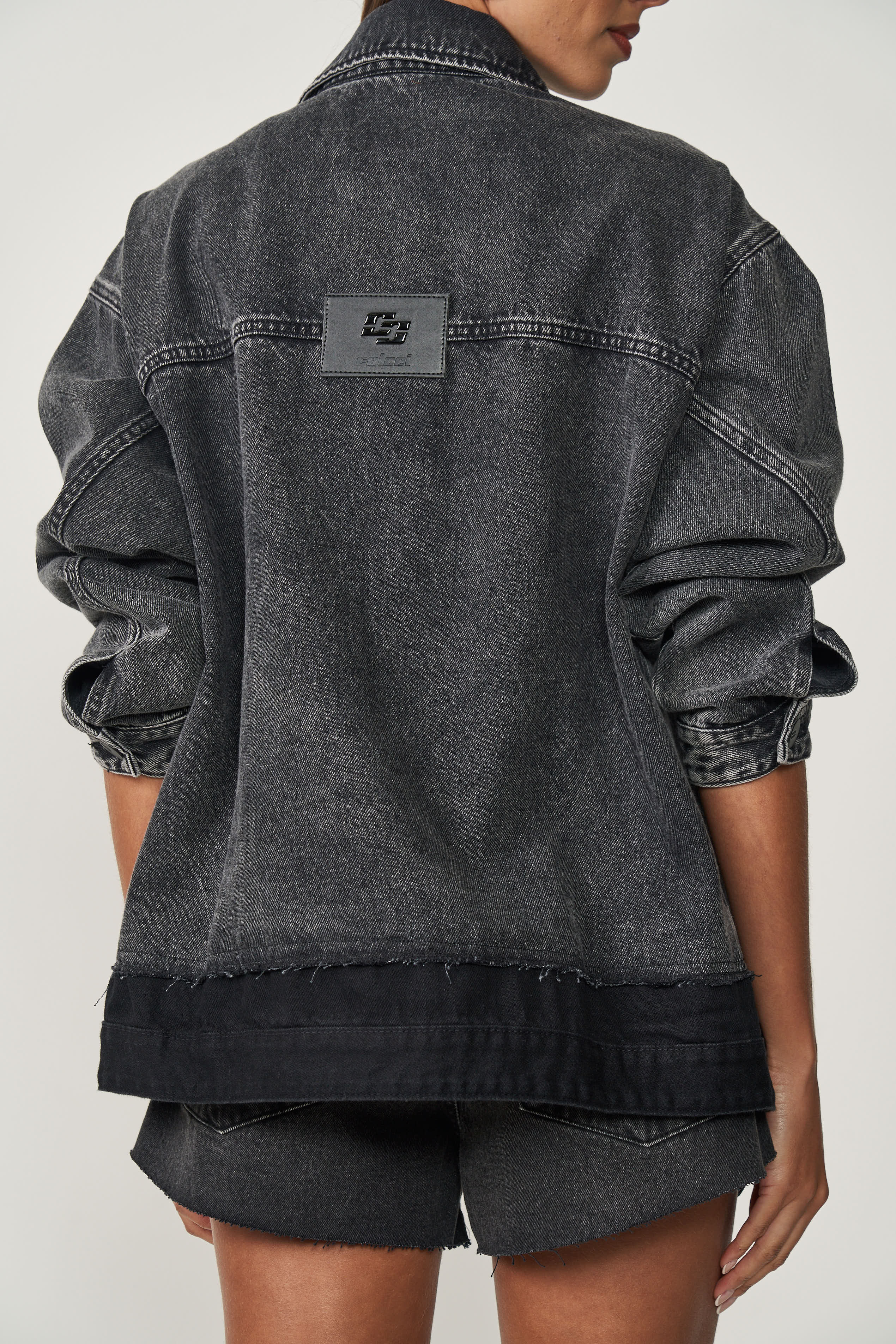 JAQUETA JEANS M IND.PRETO