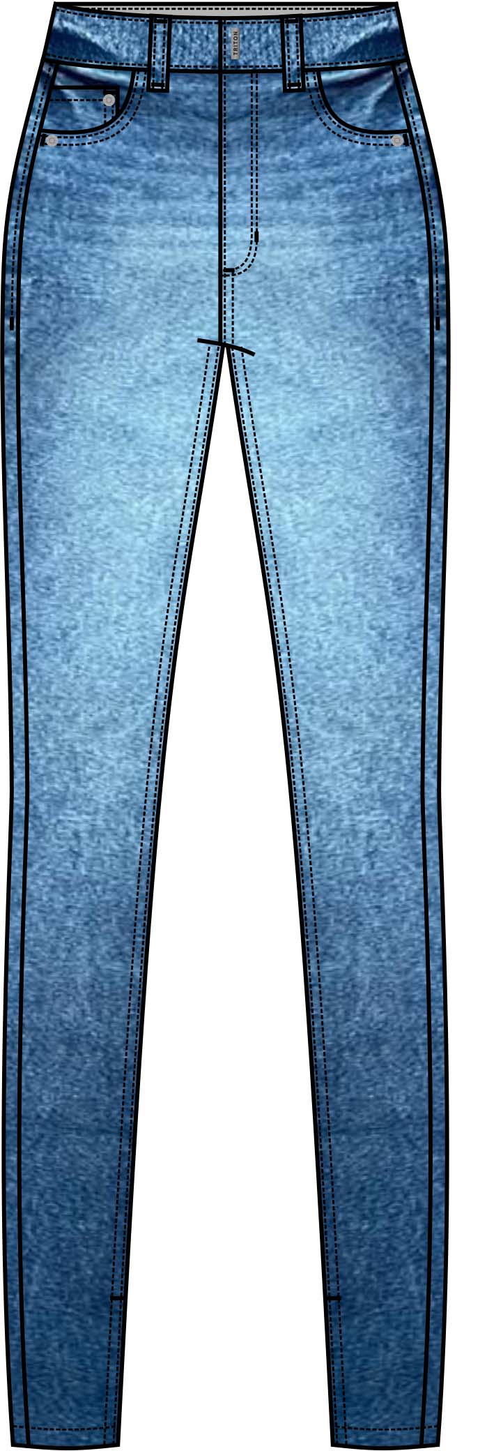 CALÇA JEANS MICHELE 38 INDIGO