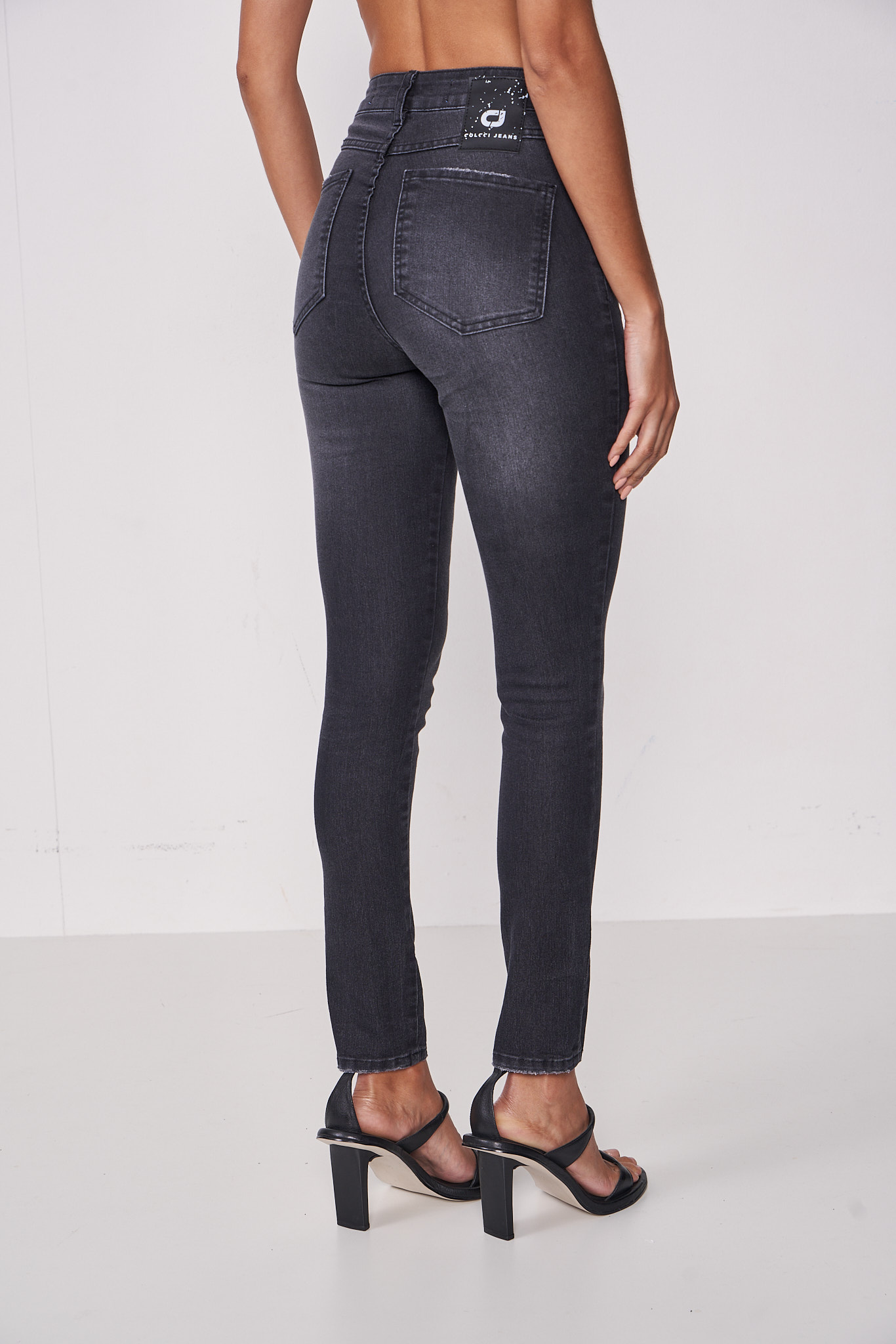 CALÇA JEANS BRUNA 42 IND.PRETO