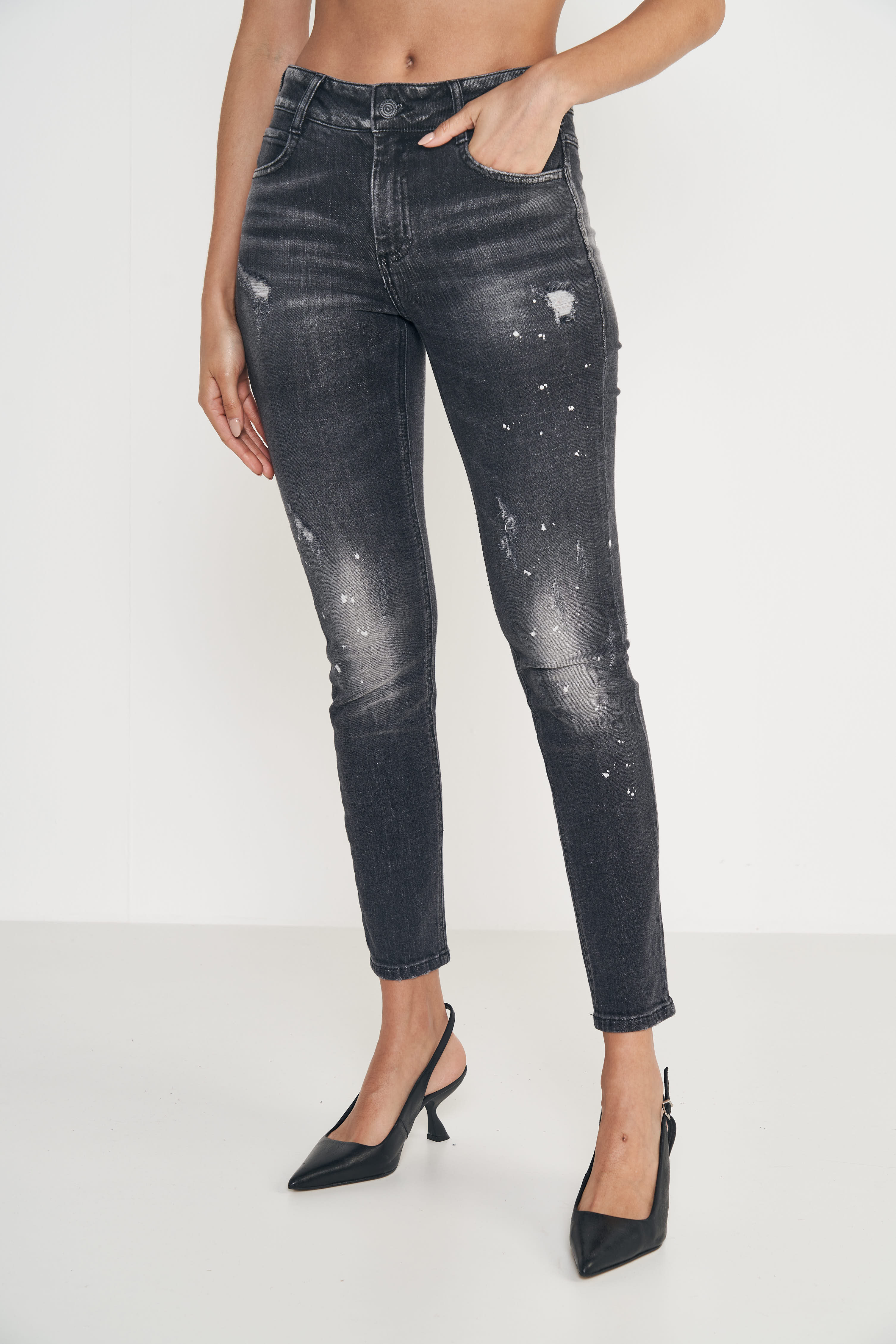 CALÇA JEANS NOVA YORK 36 IND.PRETO
