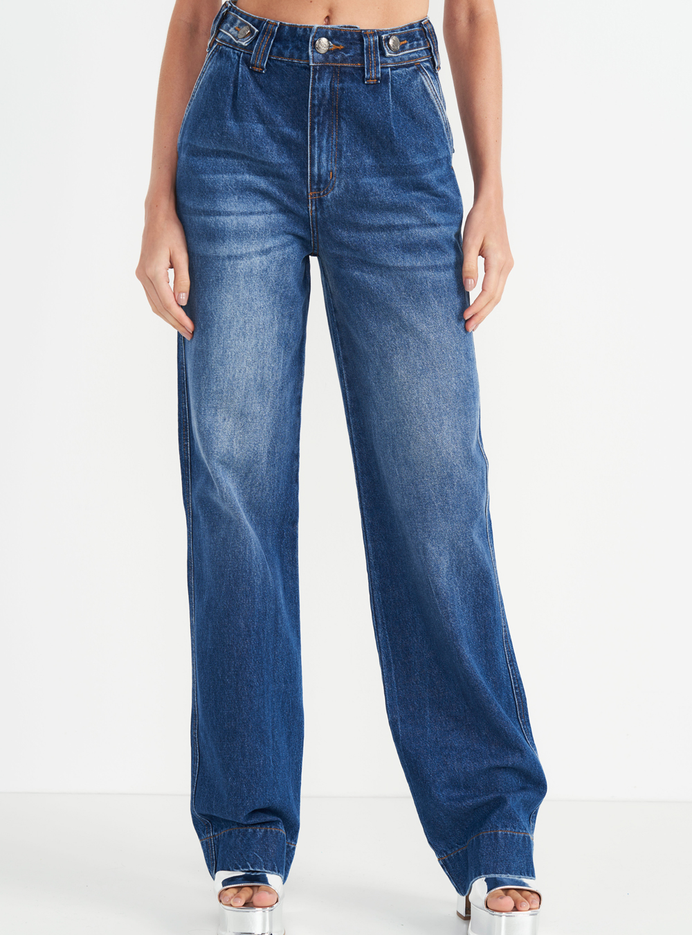 CALÇA JEANS JULIETTE 42 INDIGO