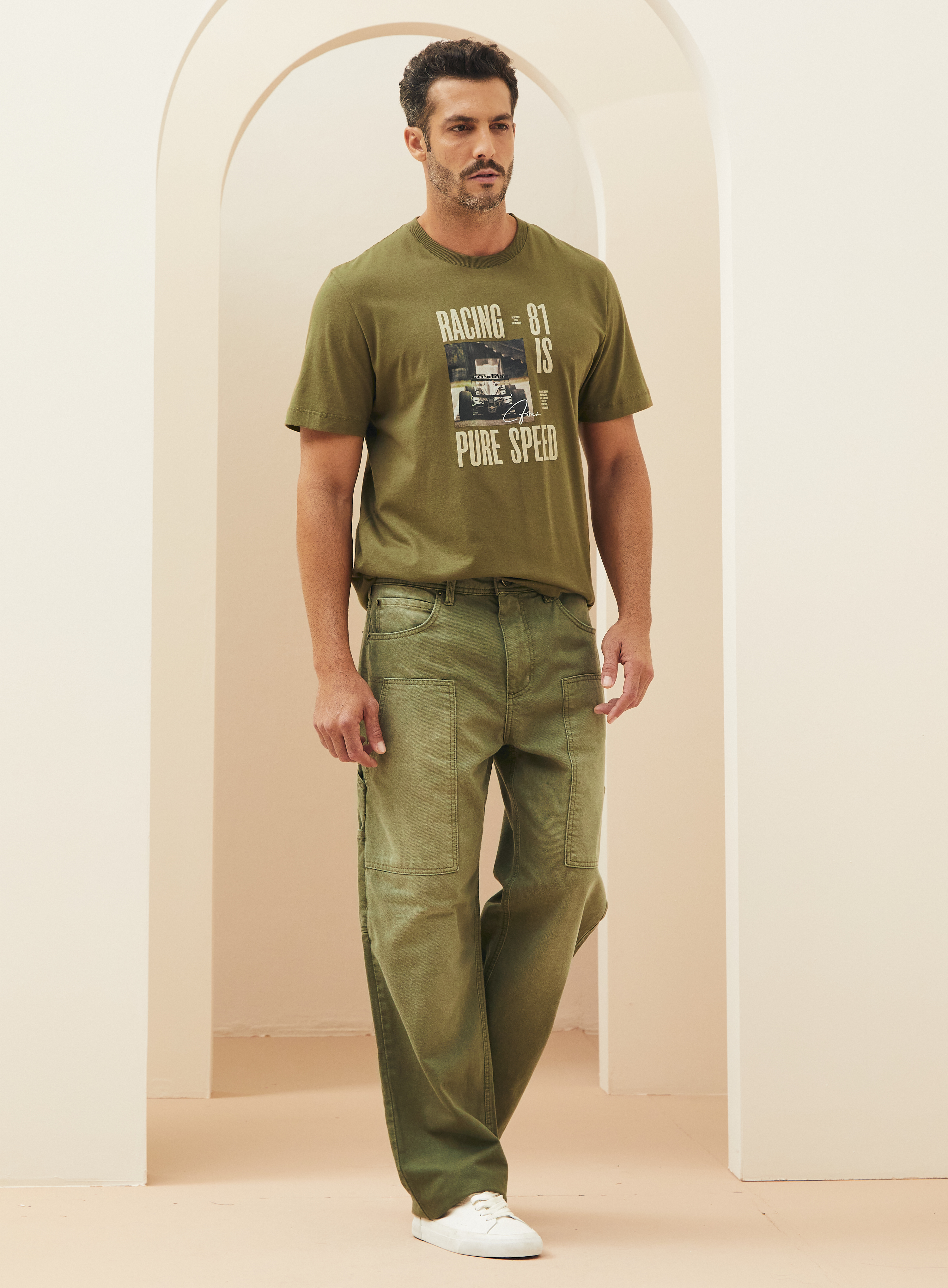 CAMISETA FORUM M VERDE SAP