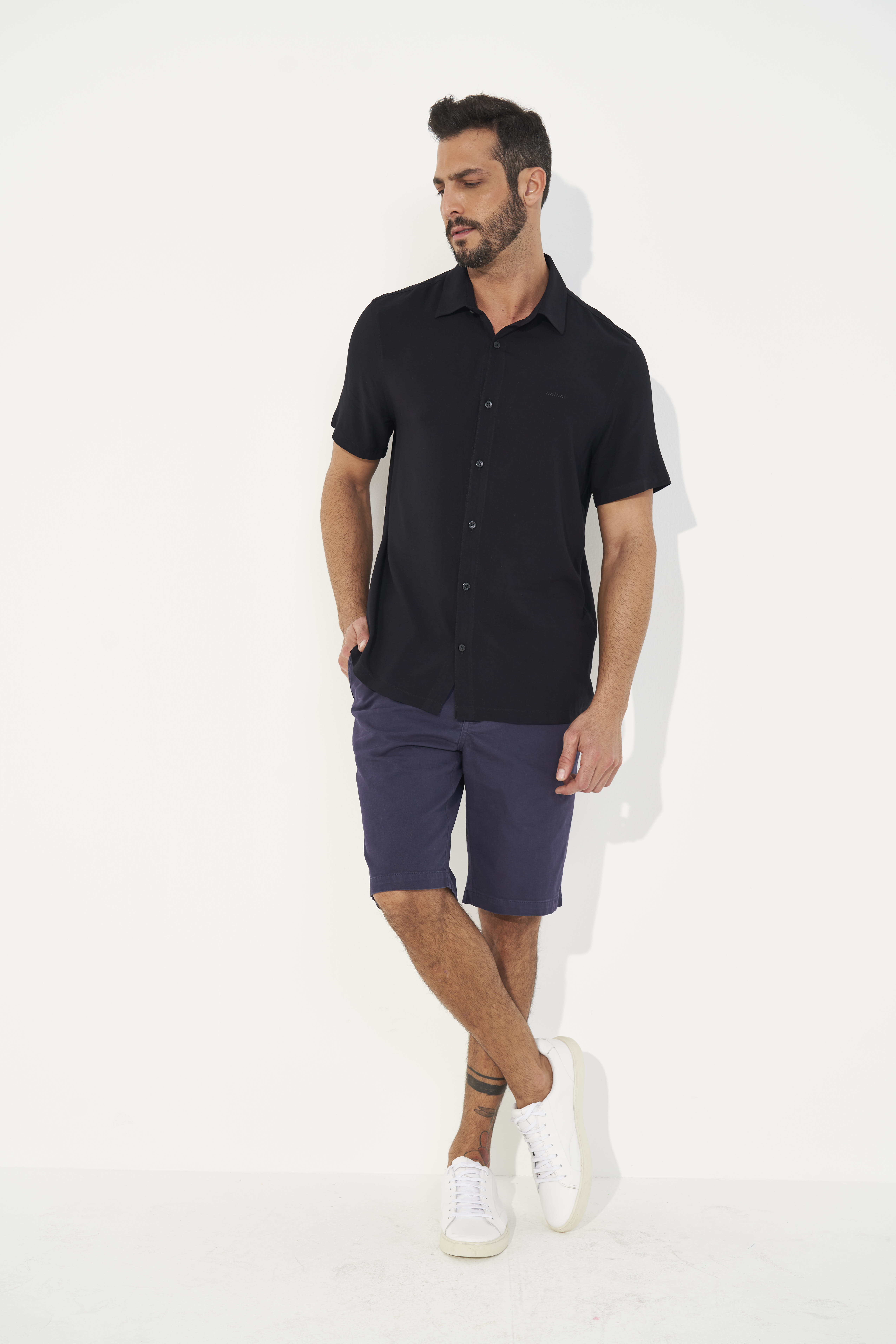 CAMISA RELAX GG PRETO