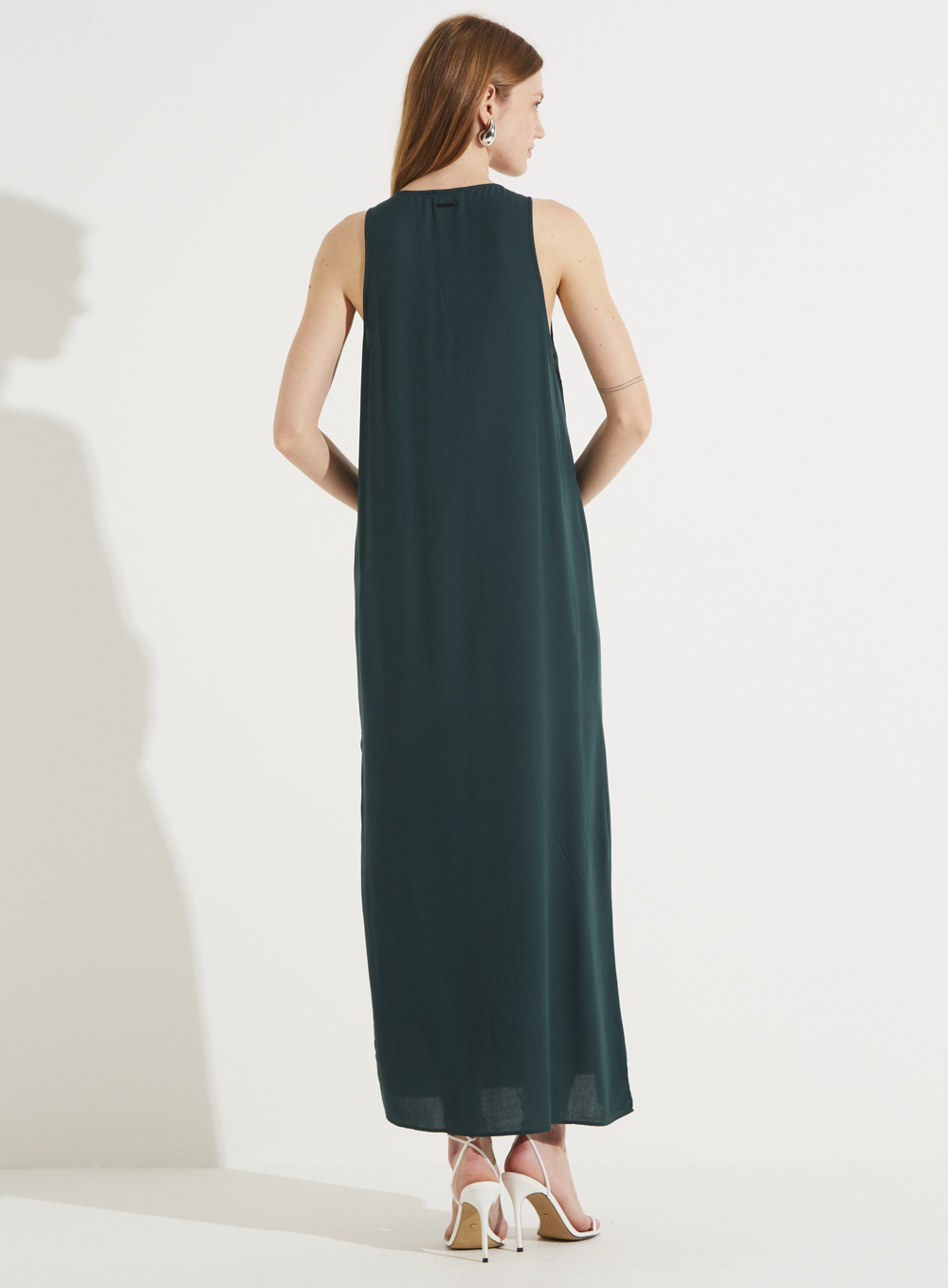 VESTIDO FORUM M MARROM BURNT