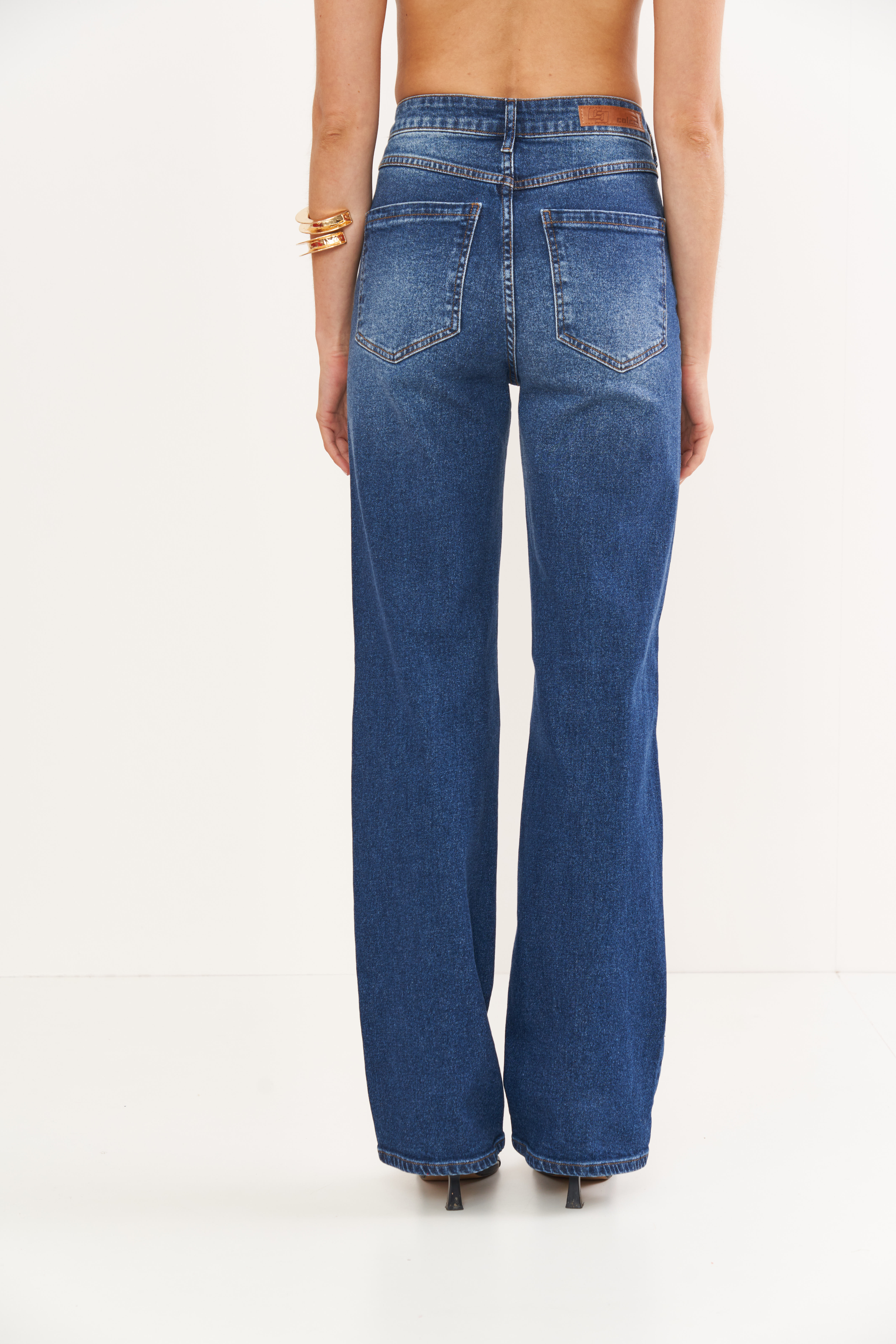 CALÇA JEANS JULIETTE STRETCH 44 INDIGO