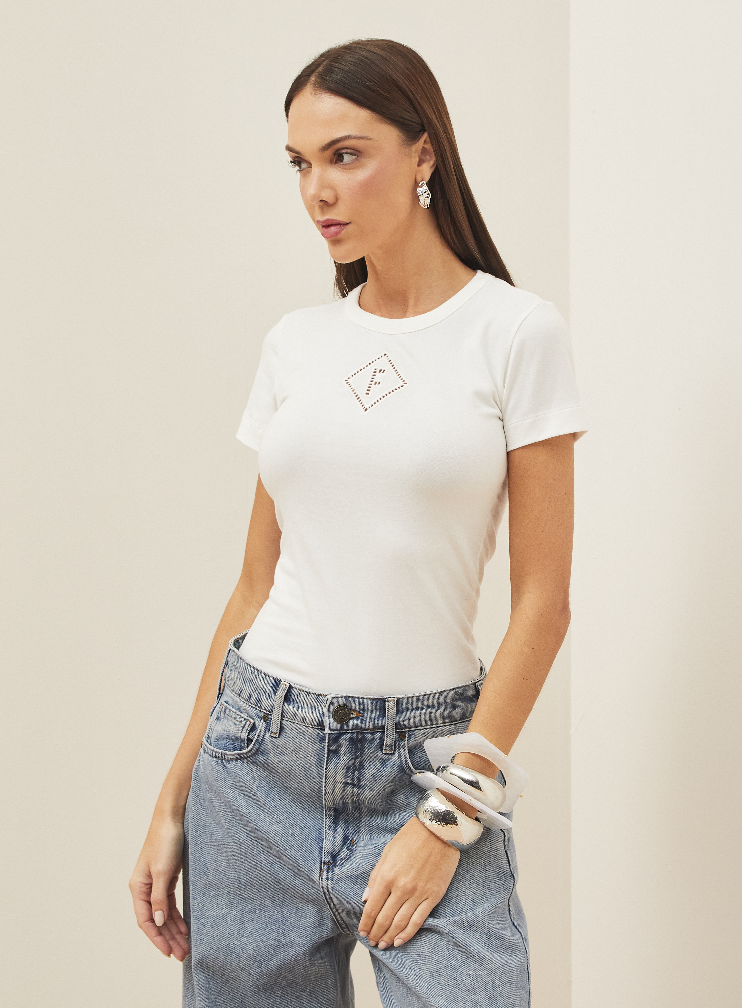CAMISETA FORUM GG MARROM ROCCIA