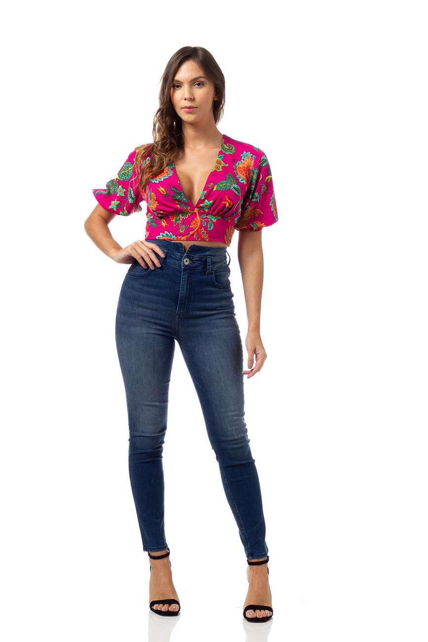 CALÇA JEANS KAREN 34 INDIGO