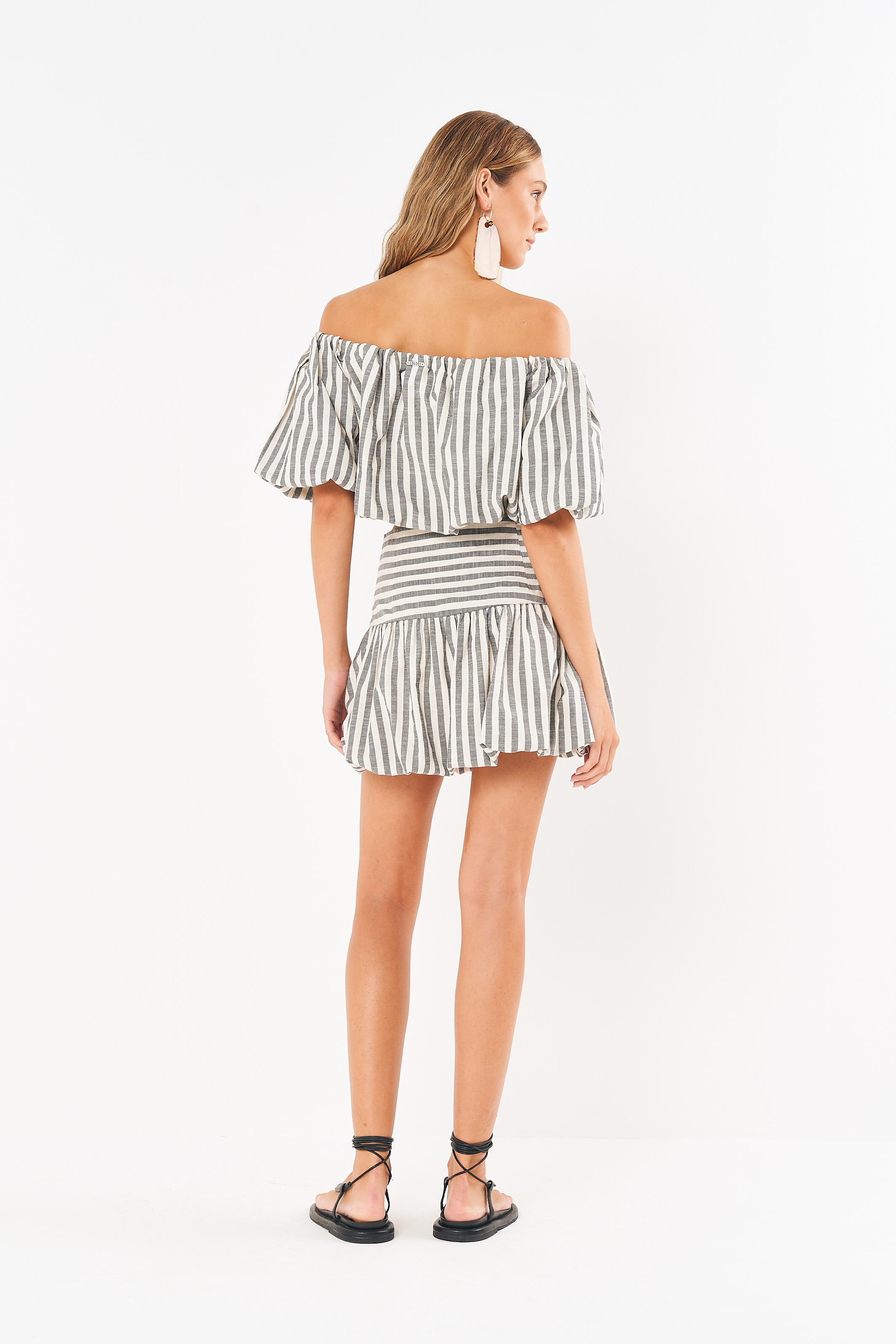 BLUSA LINHO LISTRADA M LISTRADO