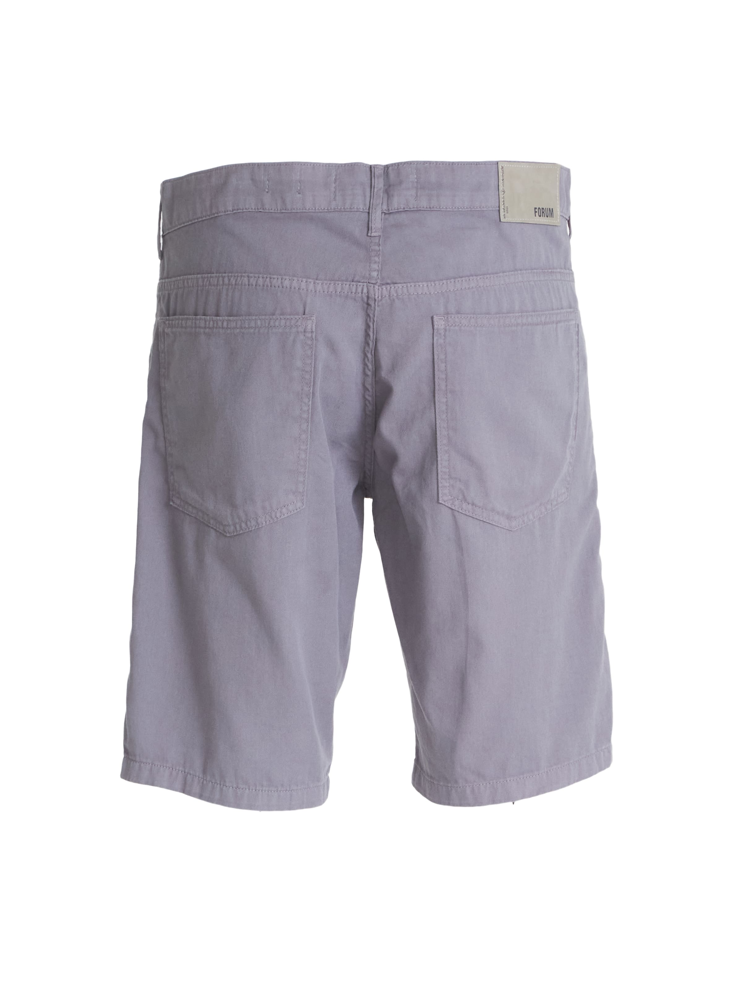 BERMUDA SARJA PAUL SLIM 40 CINZA OXIDE