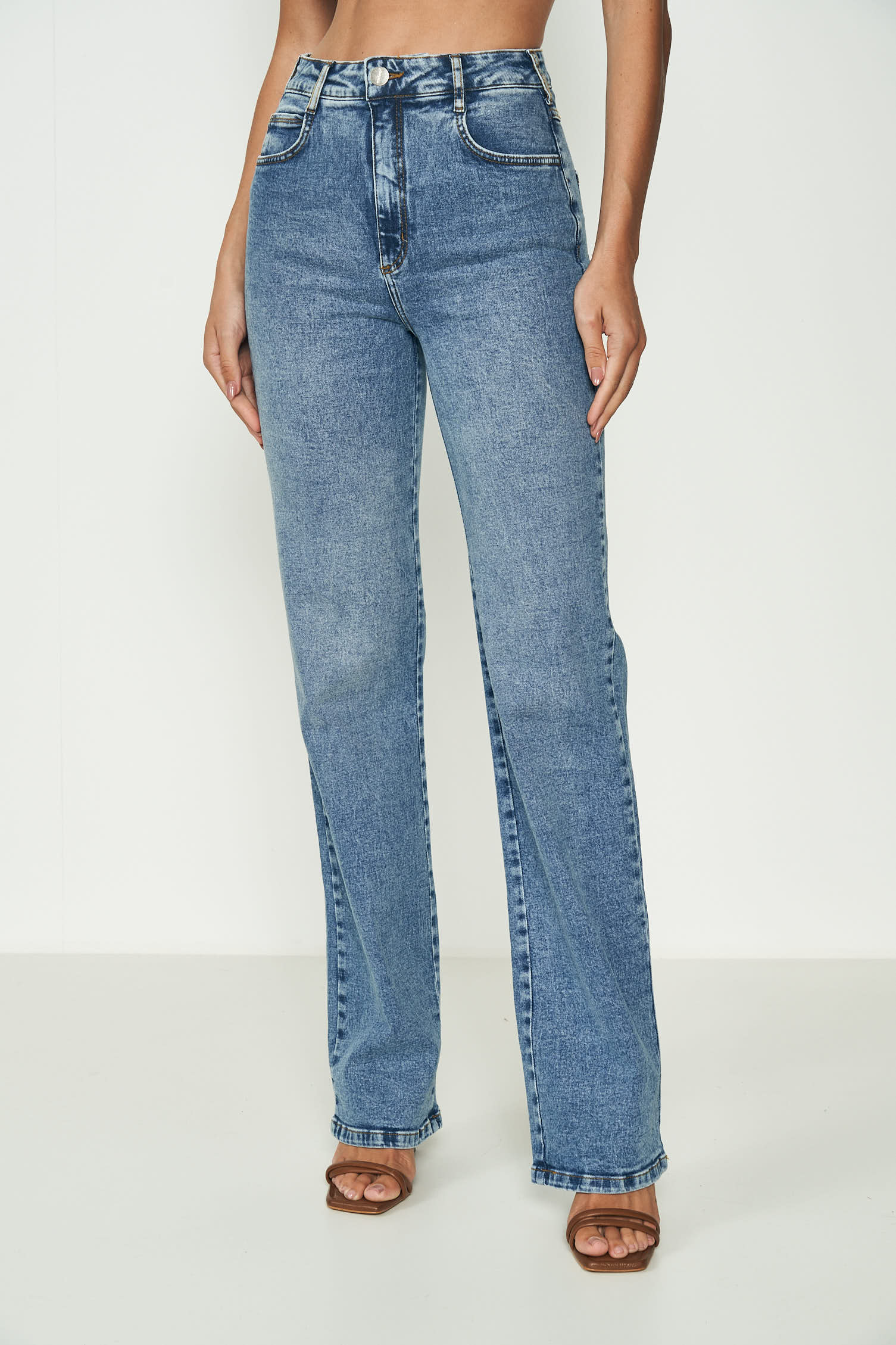CALÇA JEANS JULIETTE STRETCH 44 INDIGO