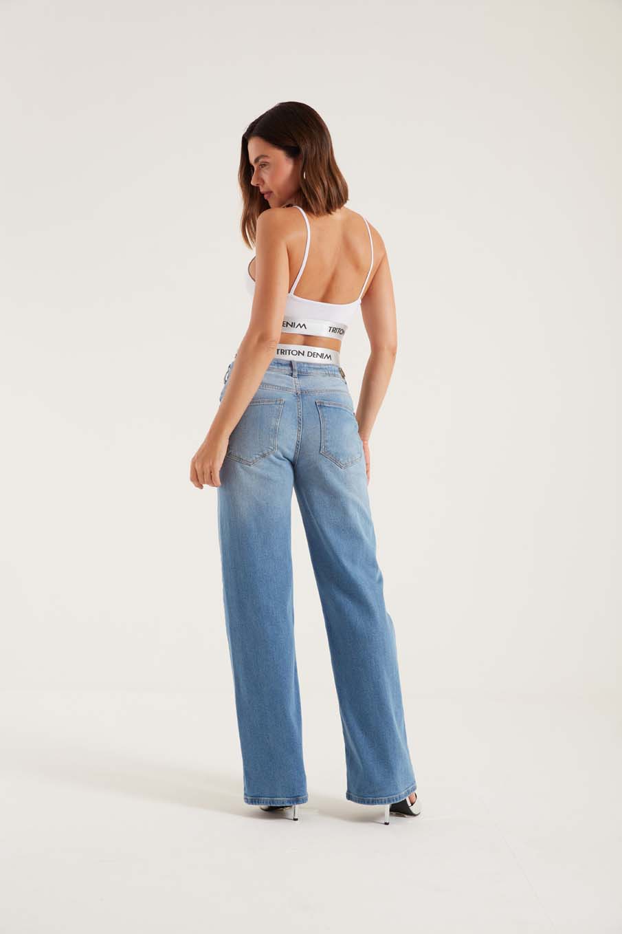CALÇA JEANS LOREN 38 INDIGO