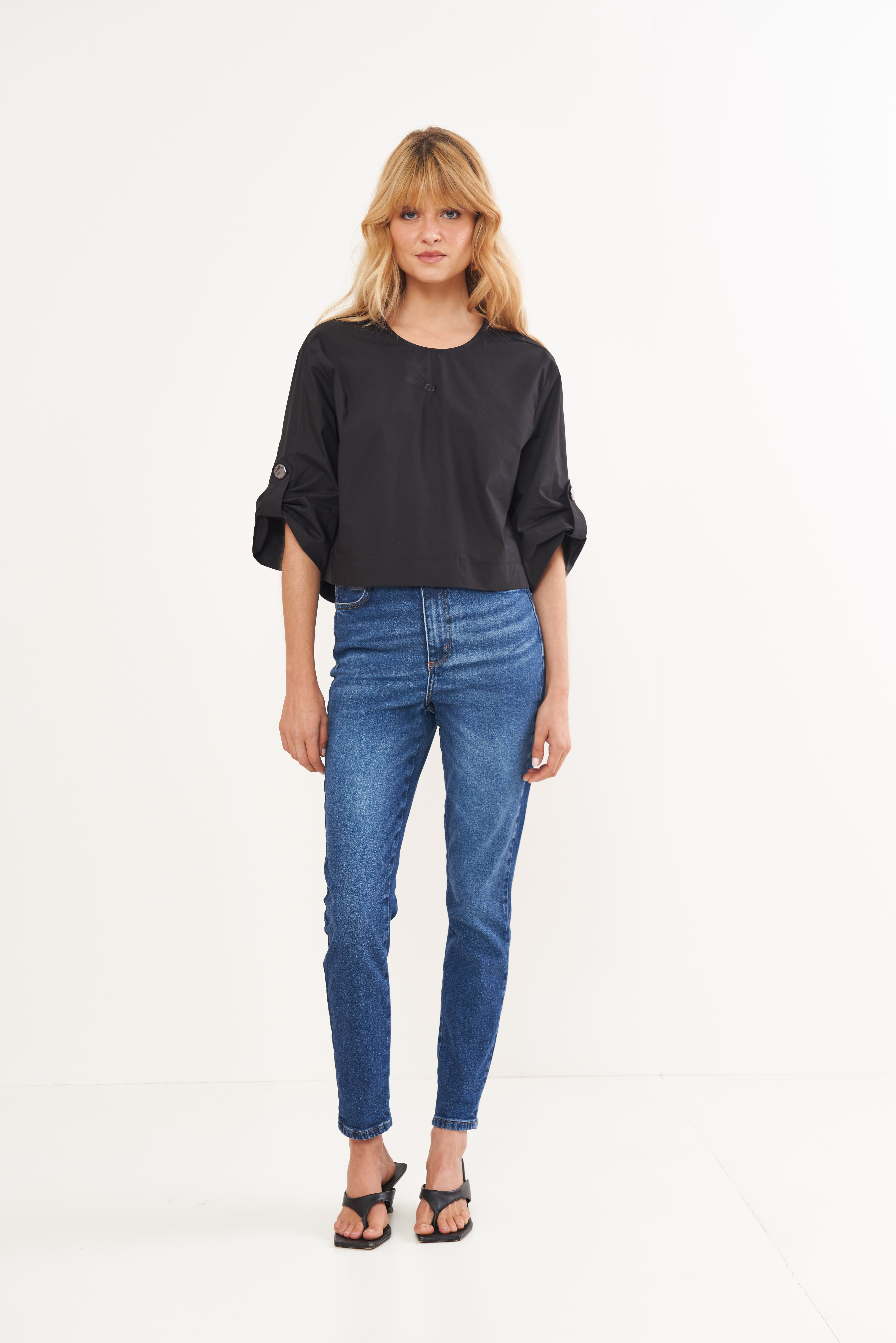 CALÇA JEANS BRUNA STRETCH 34 INDIGO