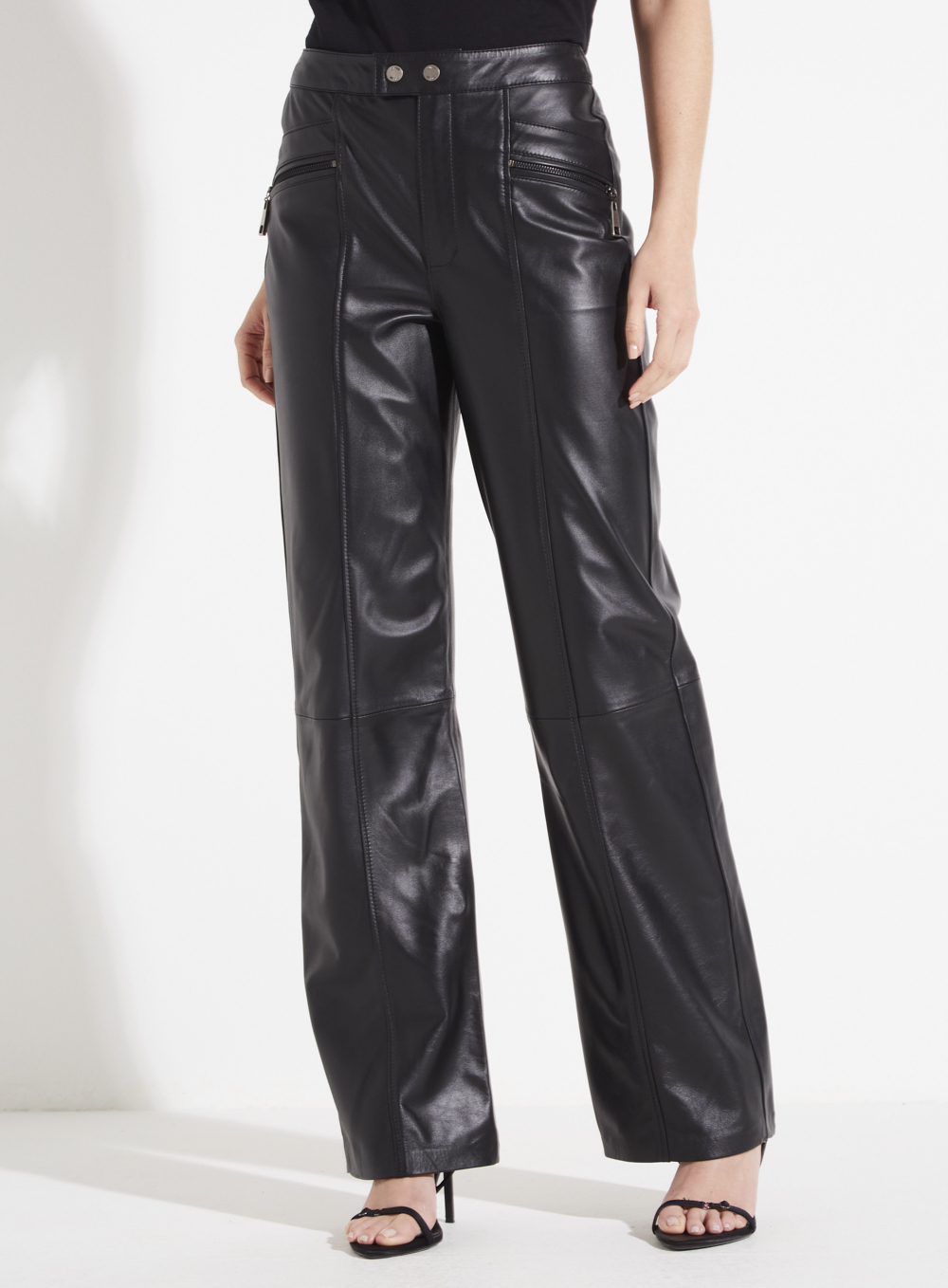 CALÇA COURO 38 PRETO