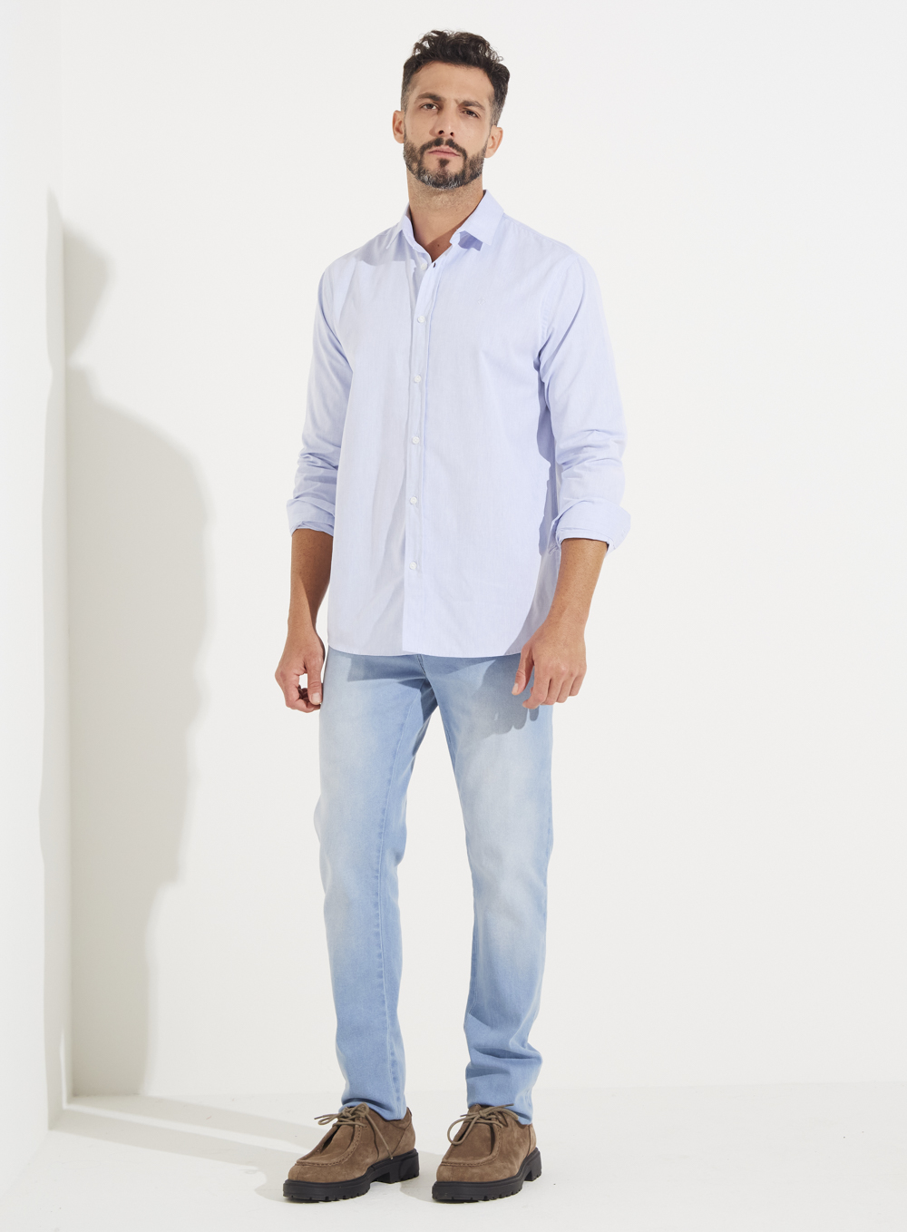 CAMISA RELAX M OFF/AZUL