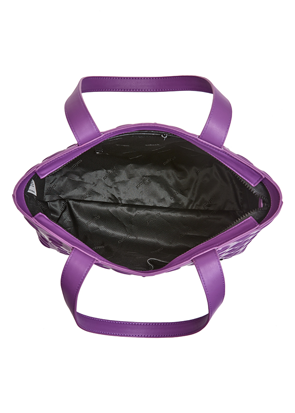 BOLSA FEM COLCCI SHOP BAG ALTO RELEVO U ROXO INDEX