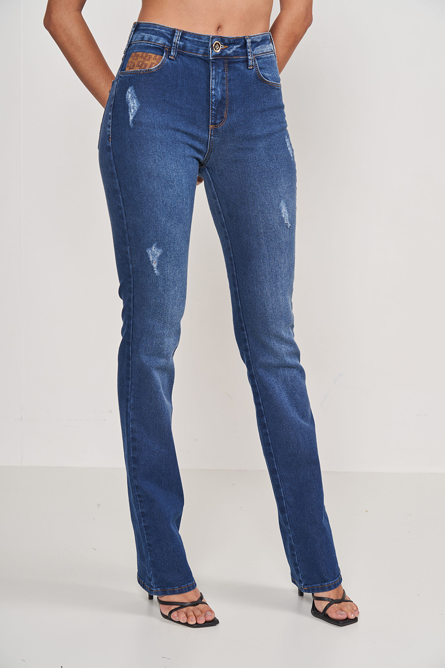 CALÇA JEANS BIA 38 INDIGO