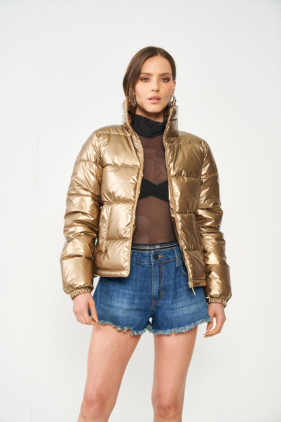 JAQUETA COLCCI G PRATA