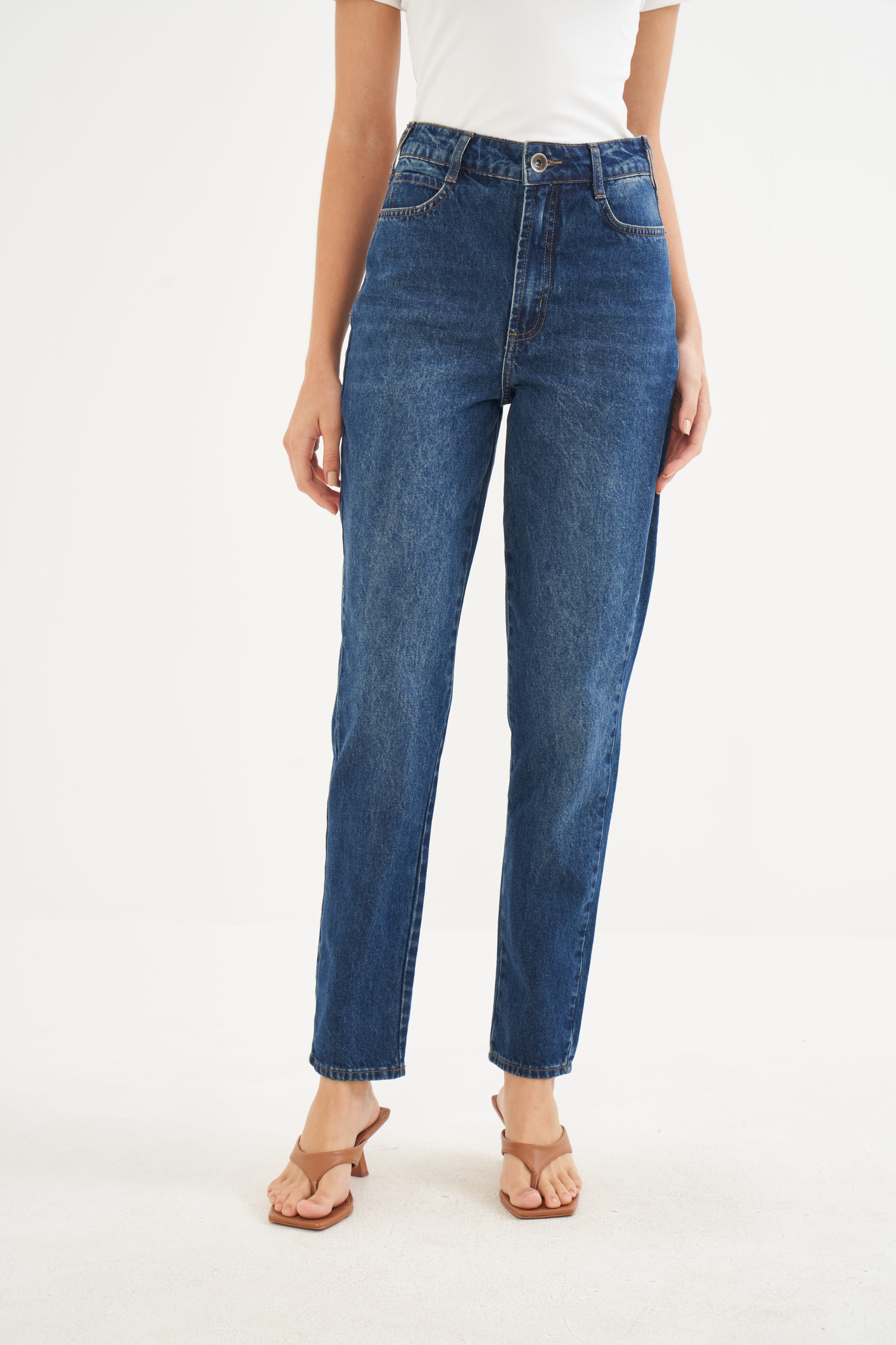 CALCA JEANS BRUNA 40 INDIGO