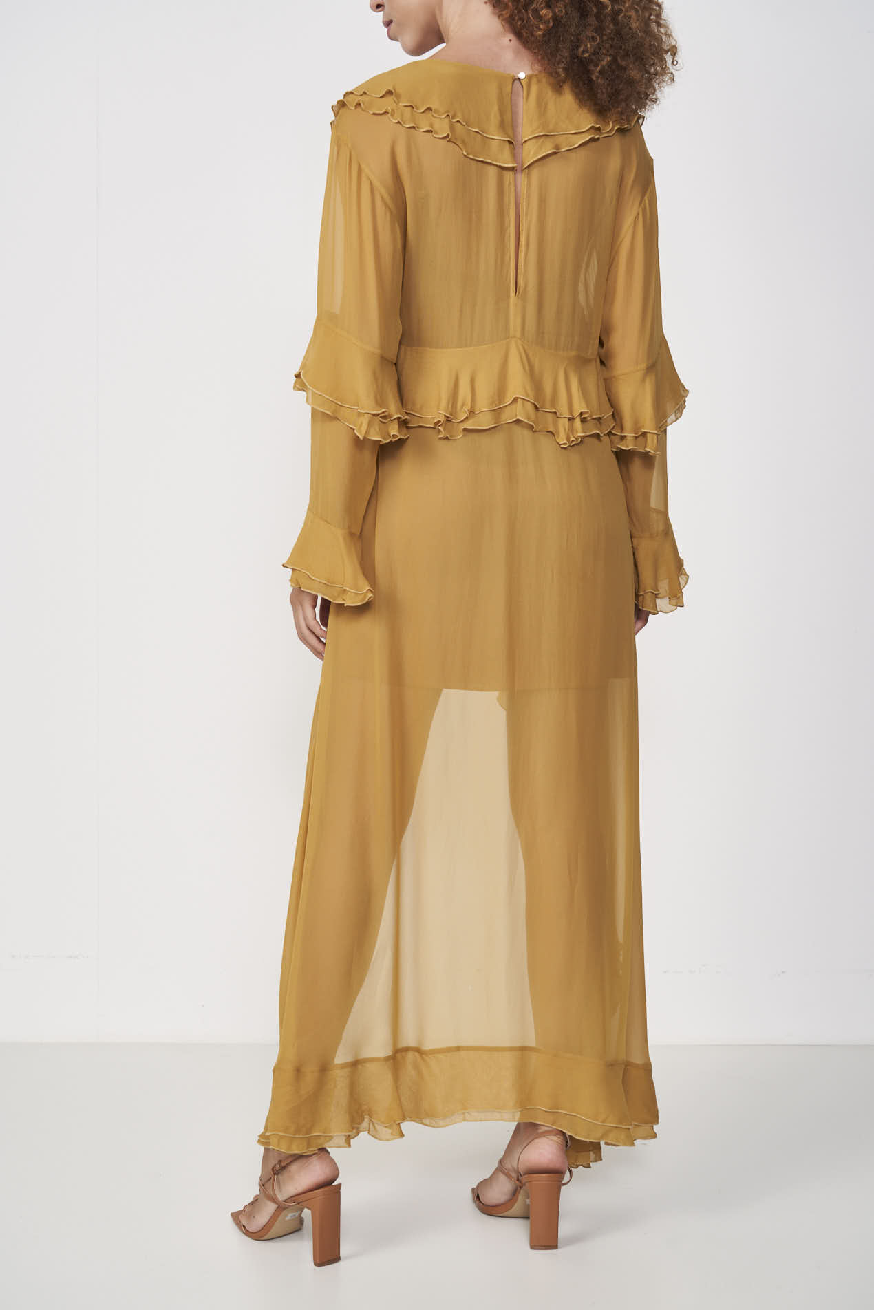 VESTIDO COLCCI M MARROM EBBELA