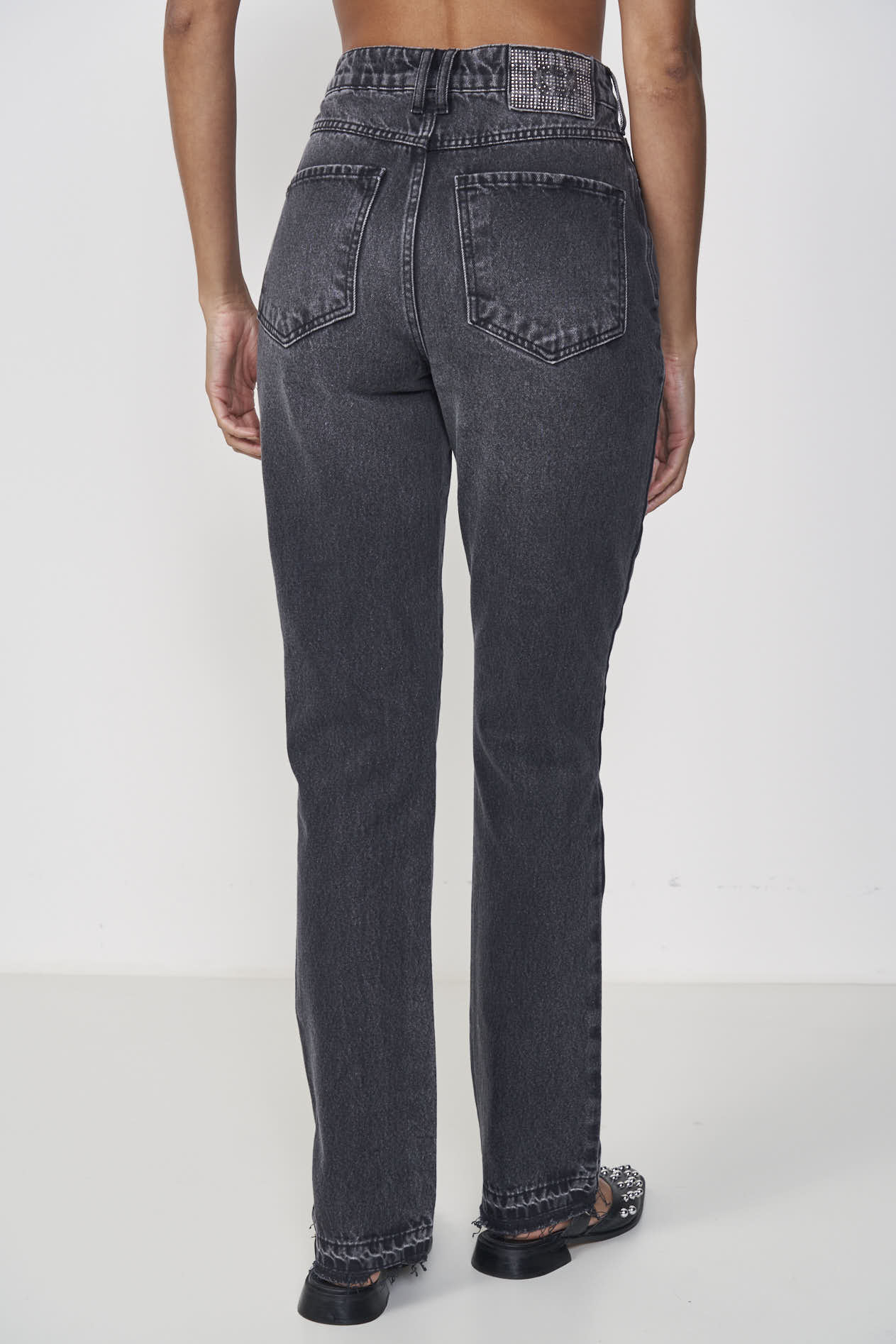 CALÇA JEANS ROMA 34 IND.PRETO