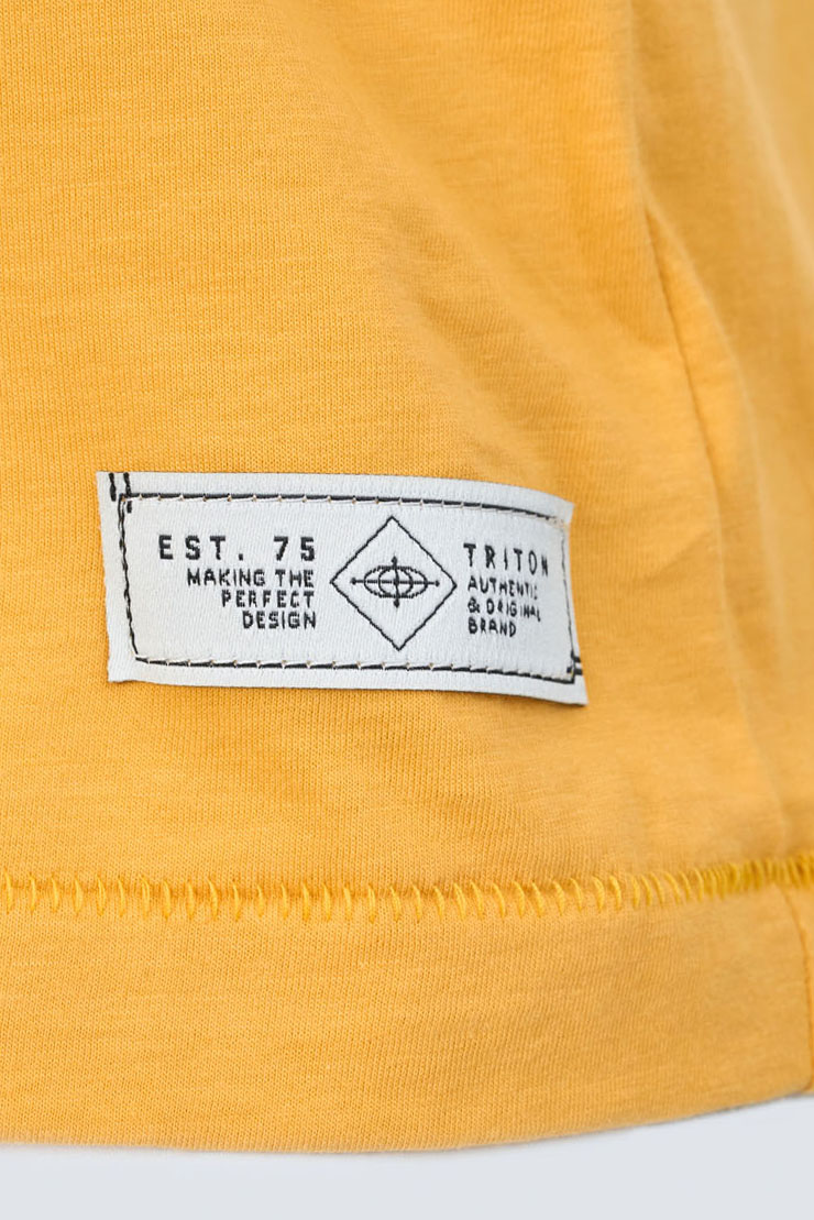 CAMISETA TRITON M AMARELO ASTEROI