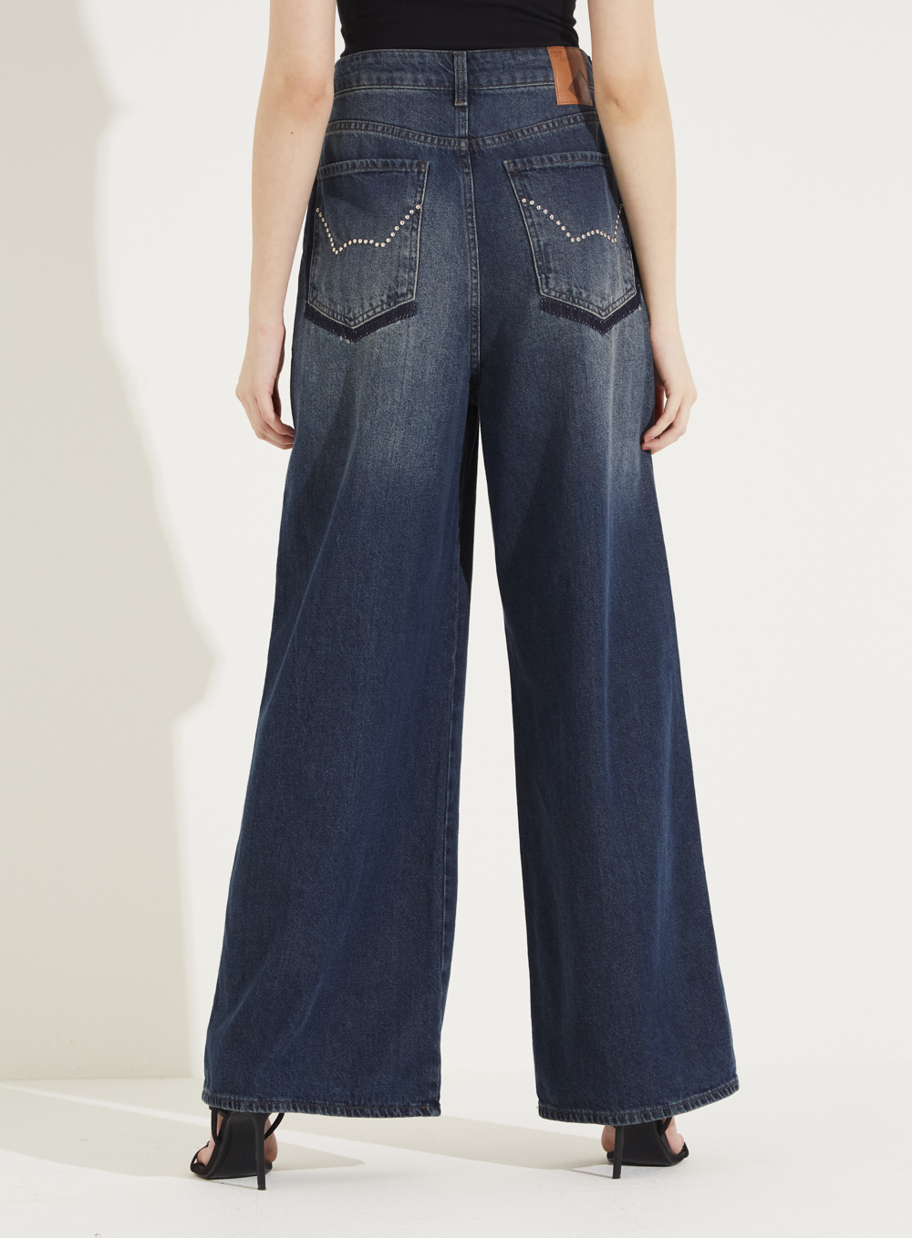 CALÇA JEANS BAGGY 38 INDIGO
