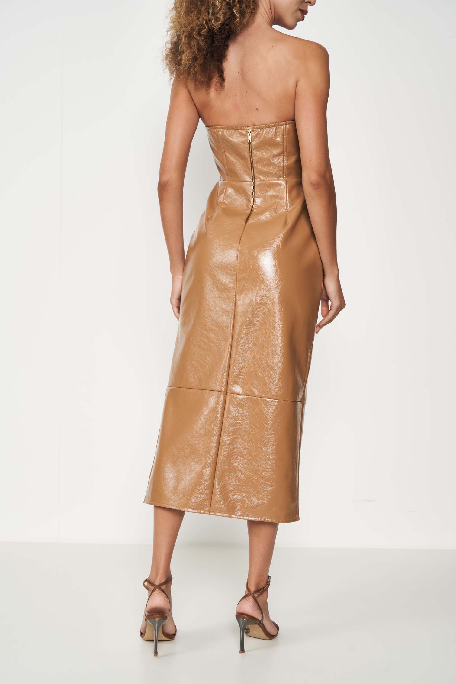 VESTIDO COLCCI M MARROM EVERMORE
