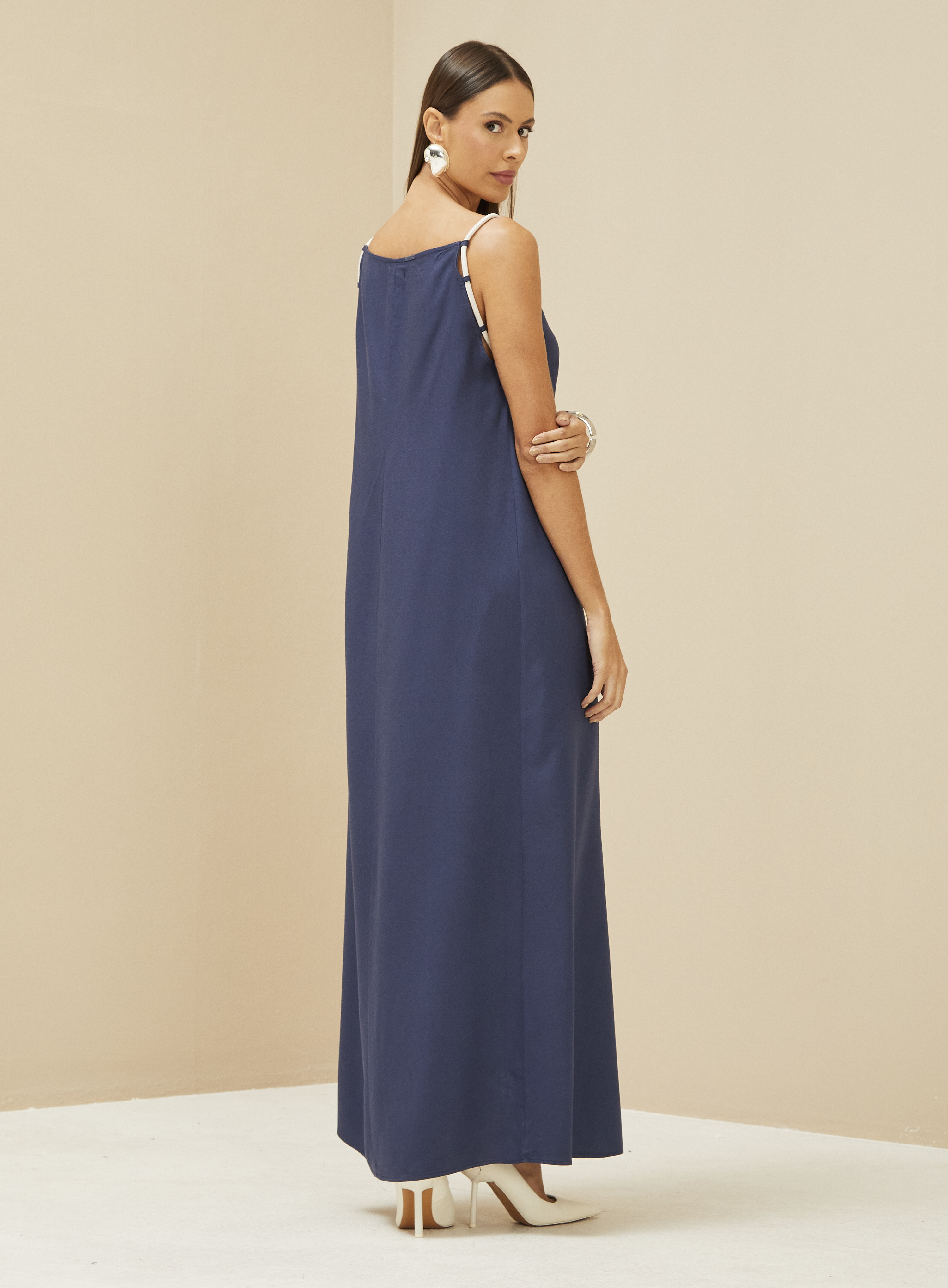 VESTIDO FORUM P AZUL OLYMPIC