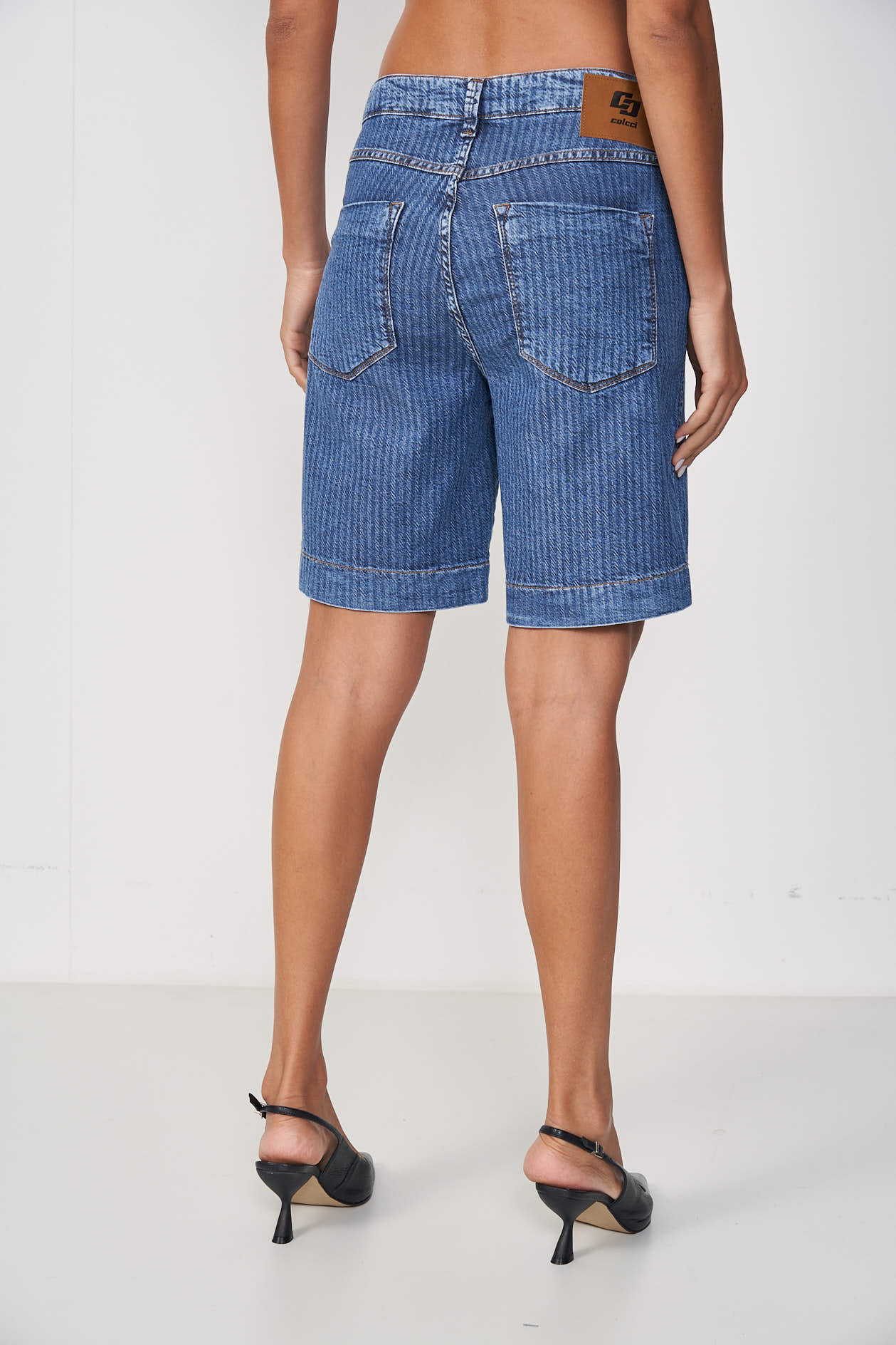 BERMUDA JEANS JADE 38 INDIGO