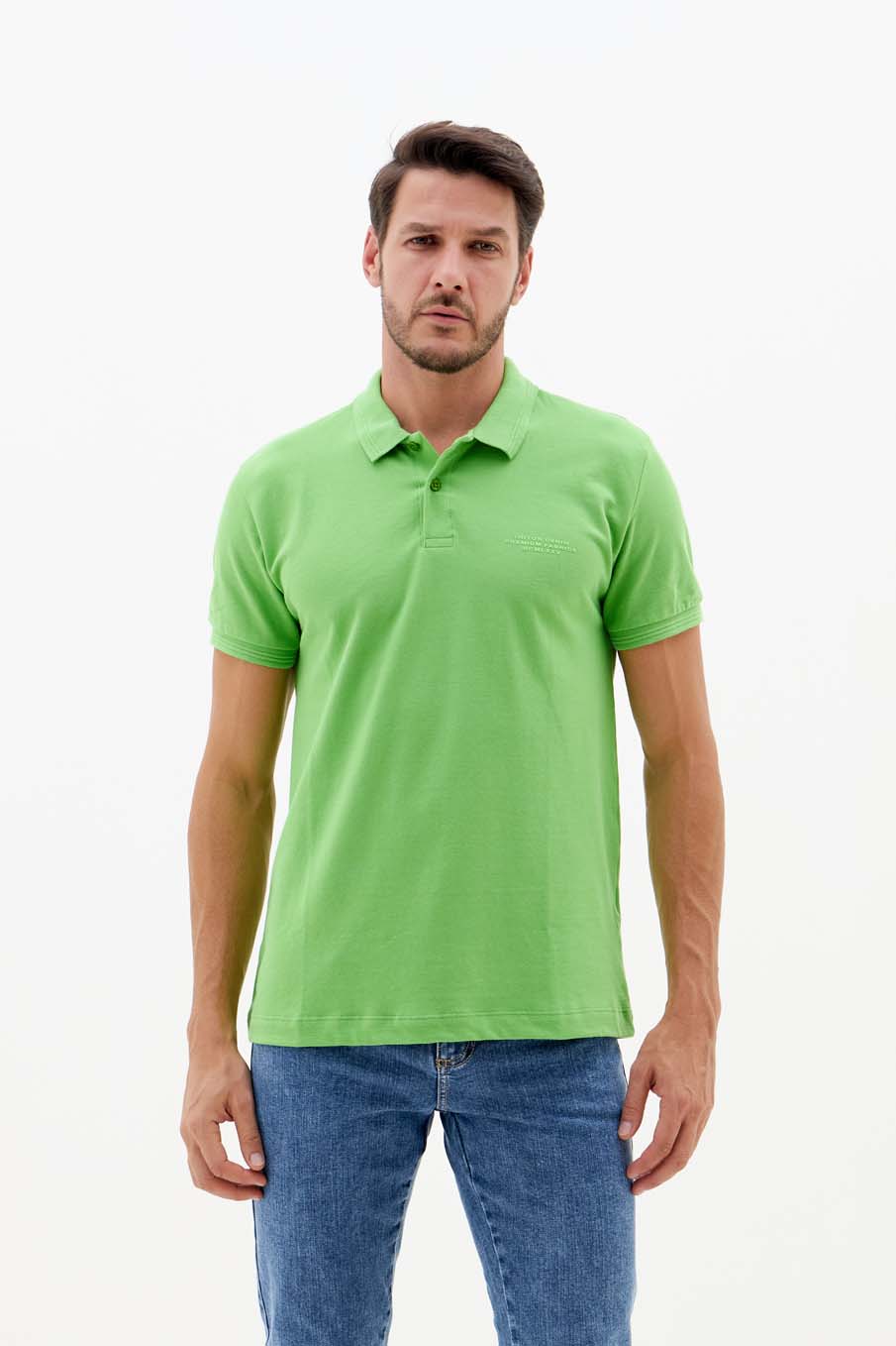 POLO TRITON M VERDE GRENERY