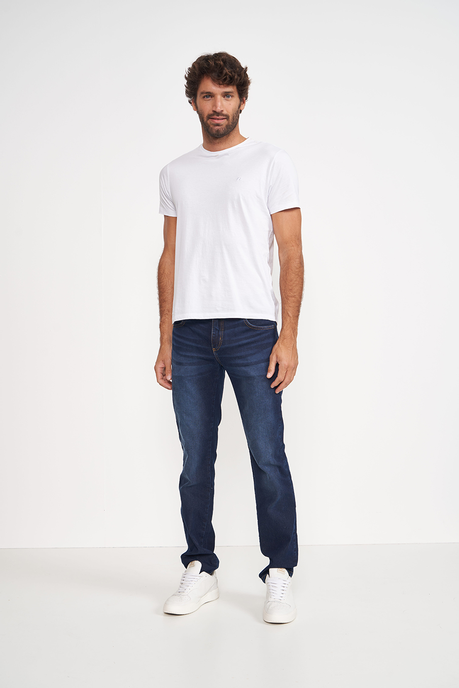 CALÇA JEANS ALEX SLIM 36 INDIGO