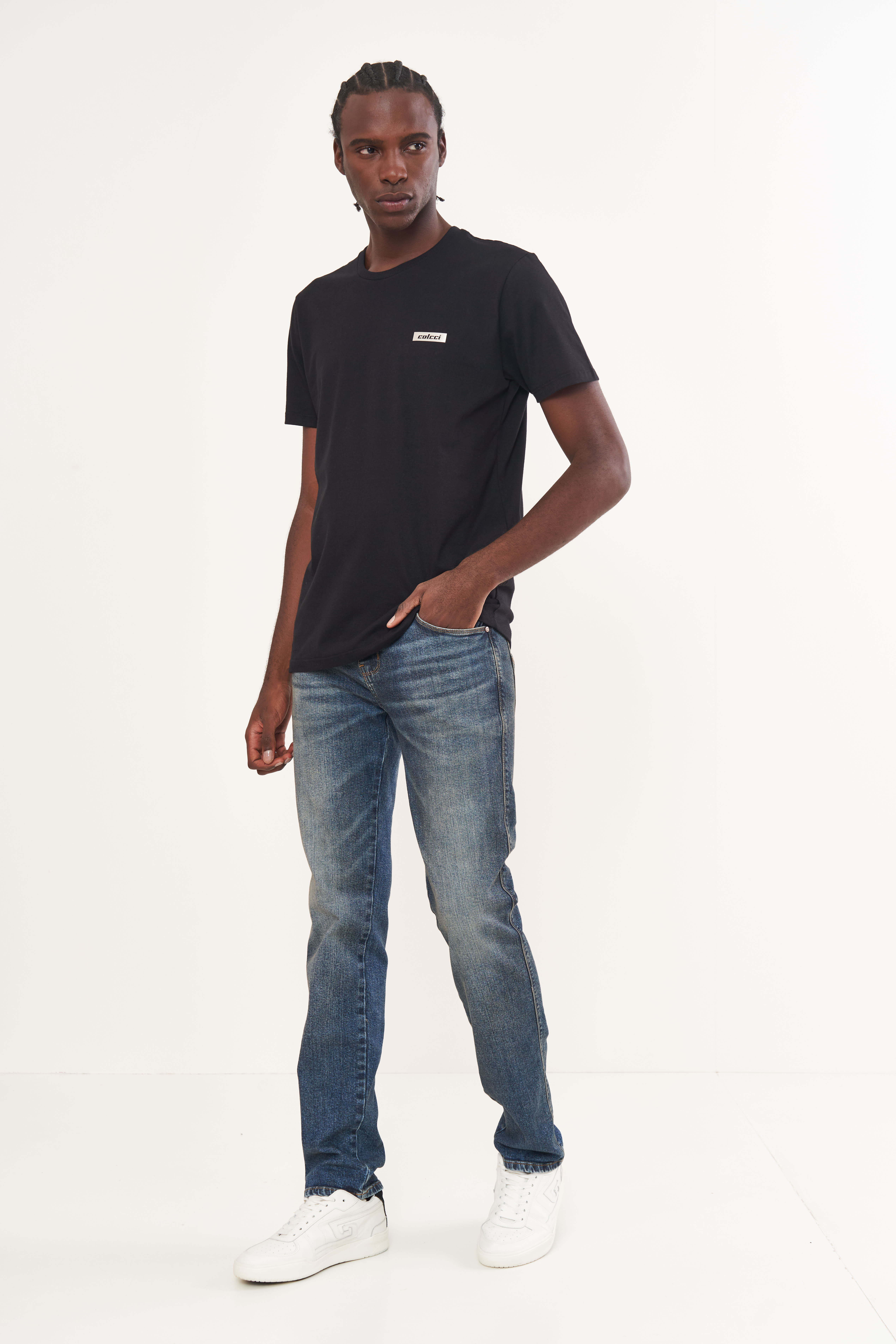 CAMISETA COLCCI GG AZUL DARKNESS