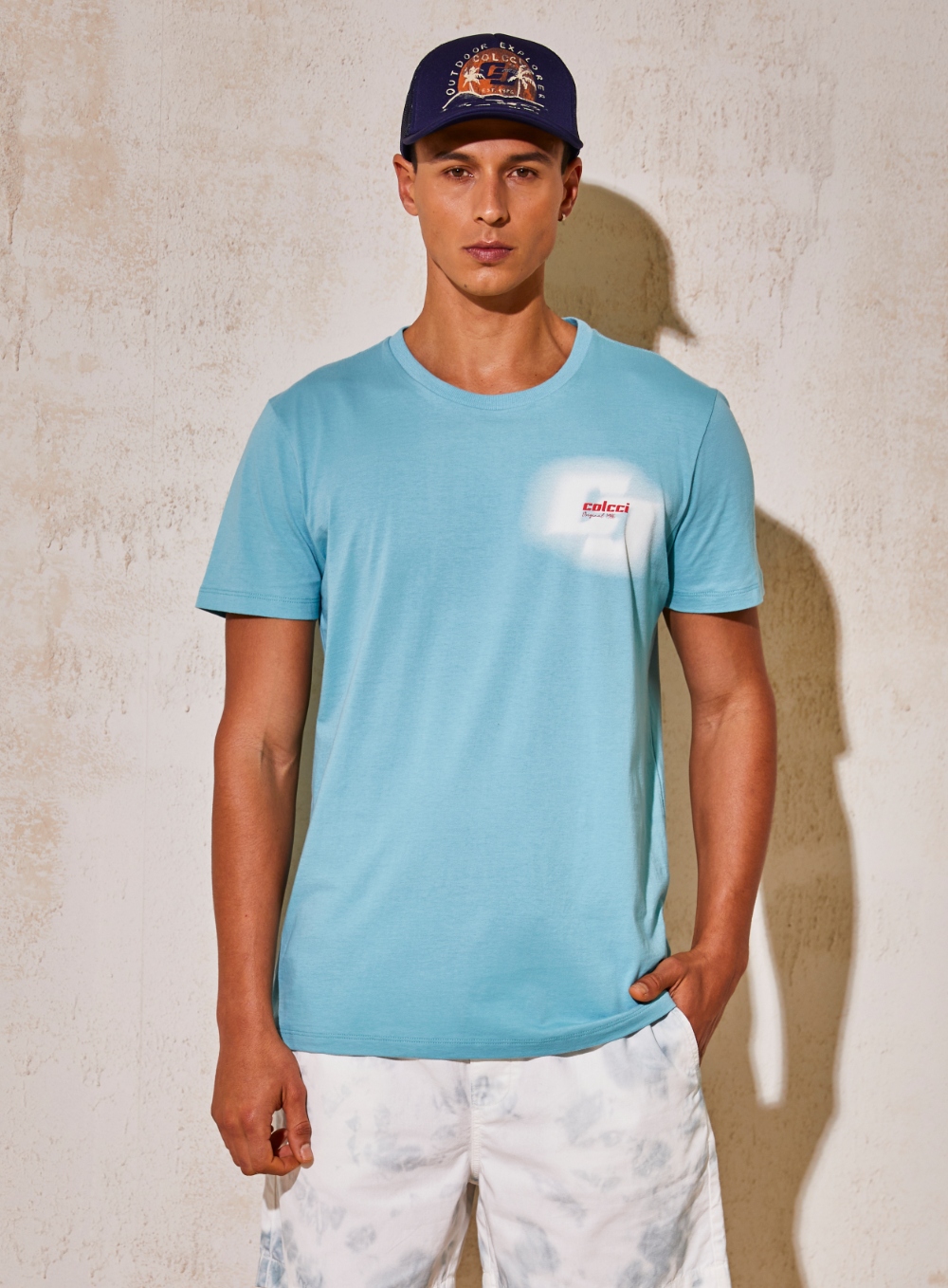 CAMISETA COLCCI PP AZUL TWIGGY
