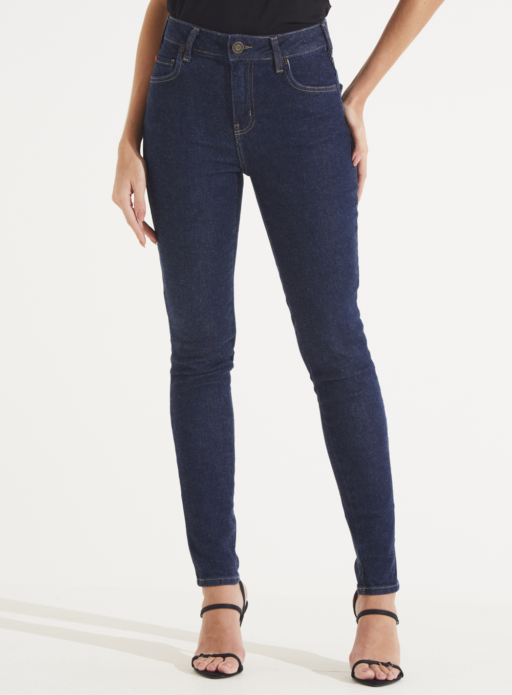 CALÇA JEANS MARISA 2 CIGARRETE 38 INDIGO