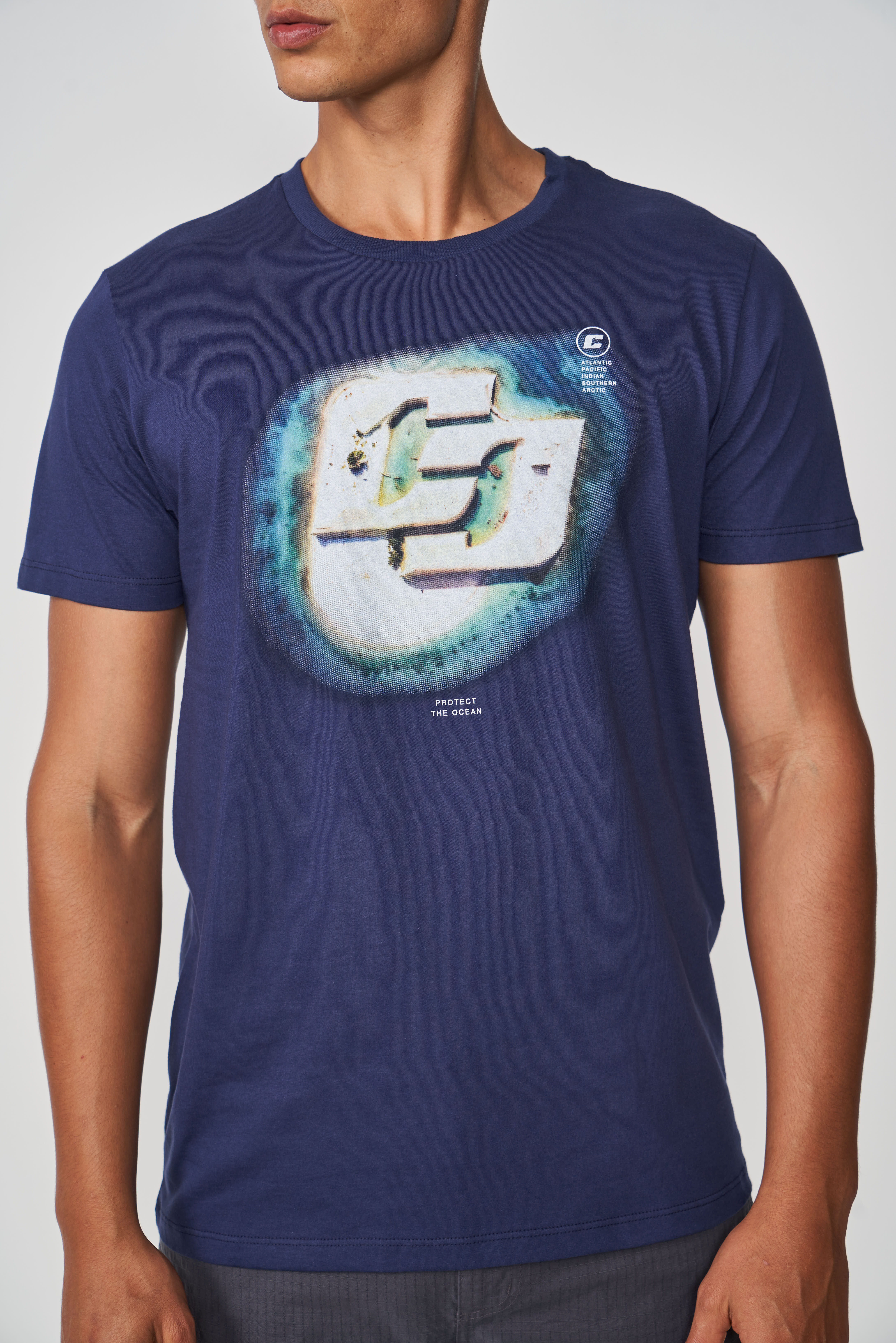 CAMISETA COLCCI G AZUL DARKNESS
